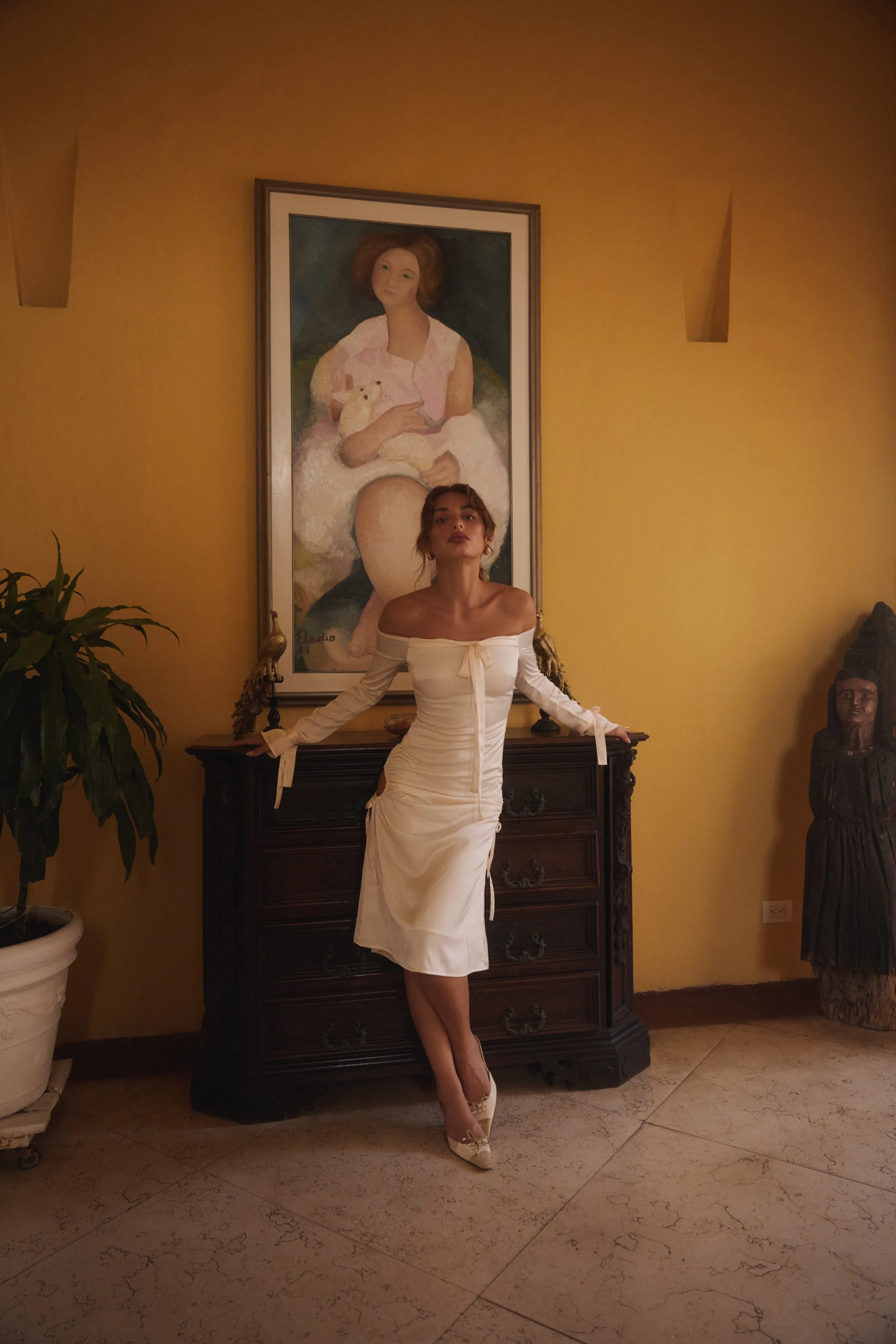 Lulu Midi Dress sold by Amelie Teje product image thumbnail 3