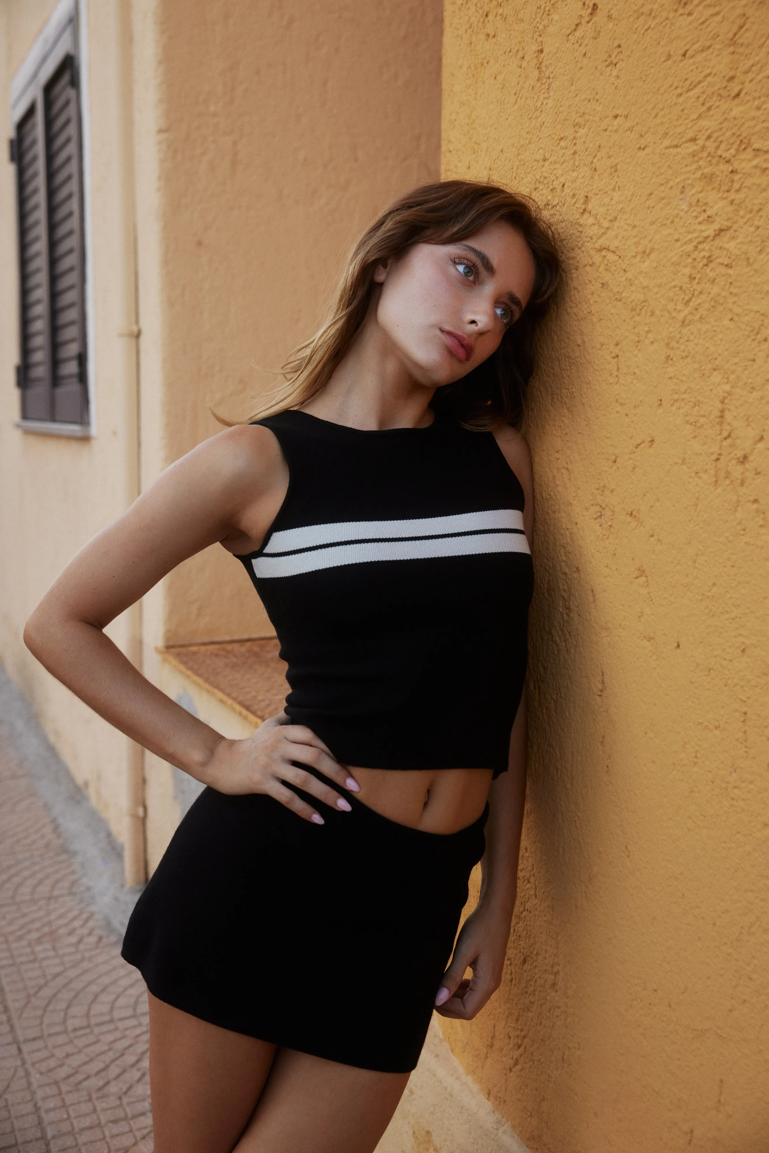 Sportiva Tank - Black sold by Amelie Teje