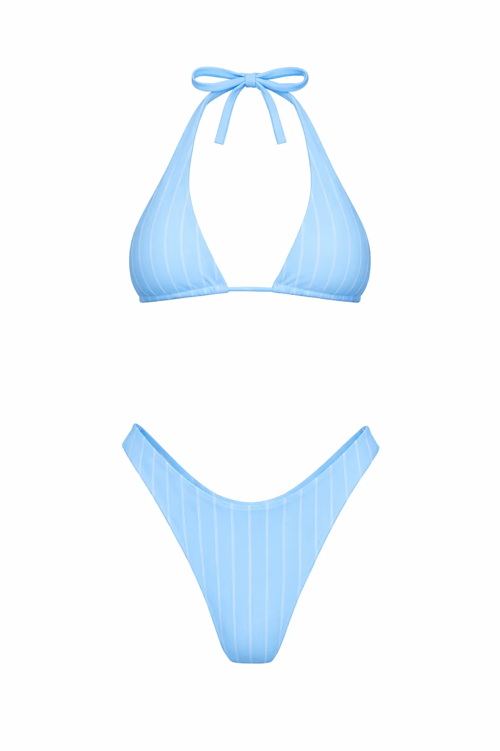 Cala d'Or Bikini Bottom - Blue Stripe sold by Amelie Teje product image thumbnail 4