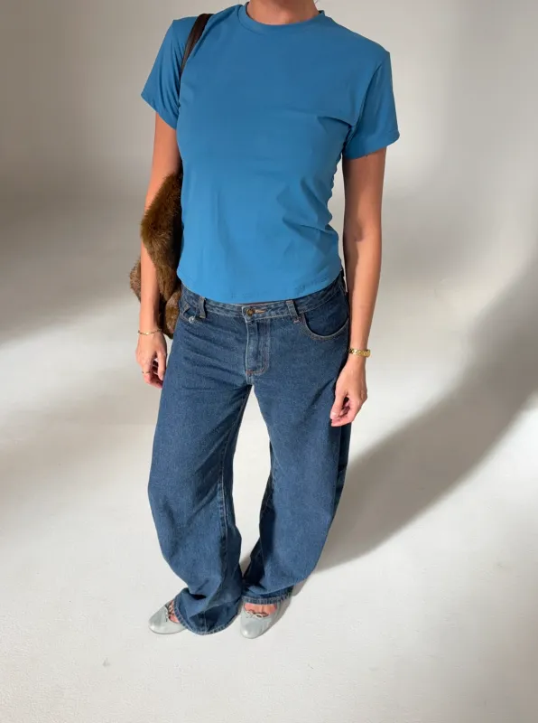 Celine Tee - Teal made by Amelie Teje