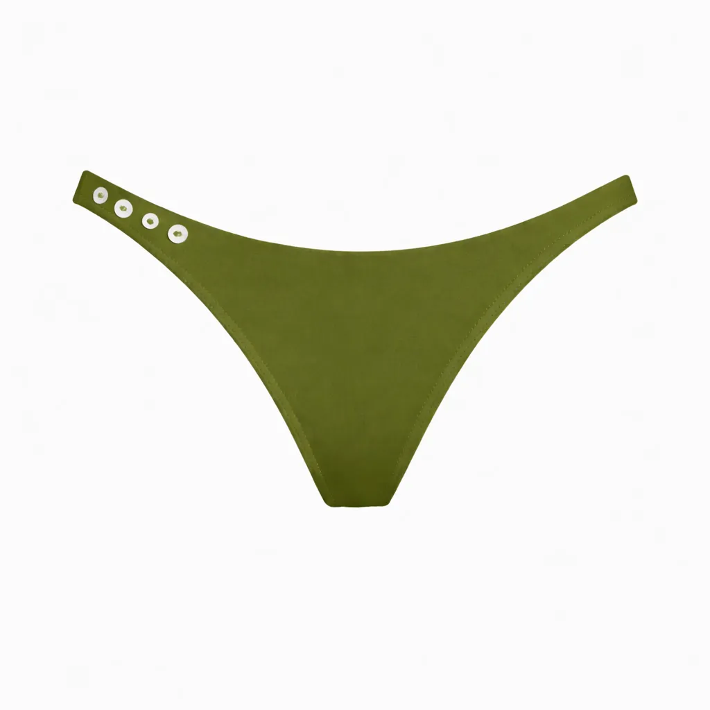 Deia Bikini Bottom - Khaki (PRE ORDER) sold by Amelie Teje product image thumbnail 3