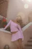 Off Shoulder Long Sleeve - Cherry Blossom sold by Amelie Teje