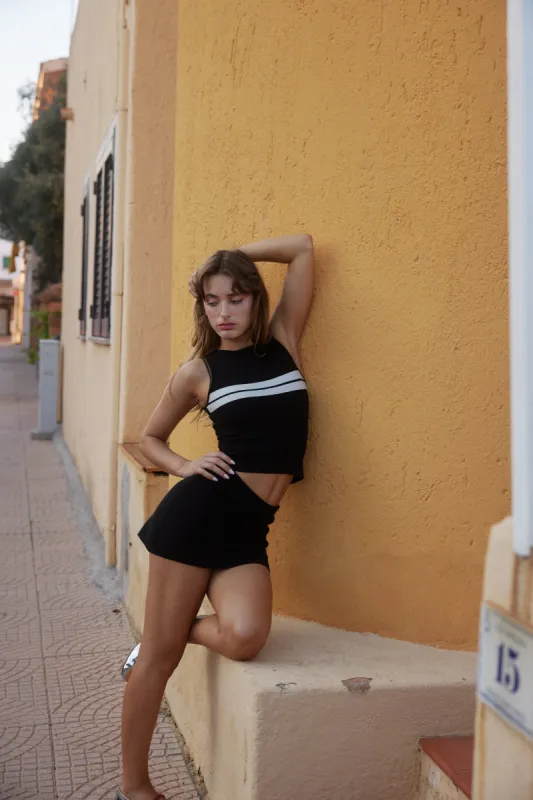 Sportiva Skirt - Black sold by Amelie Teje