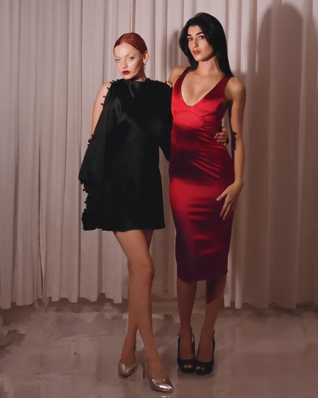 Danny Dress - Red sold by Dana Foley NYC