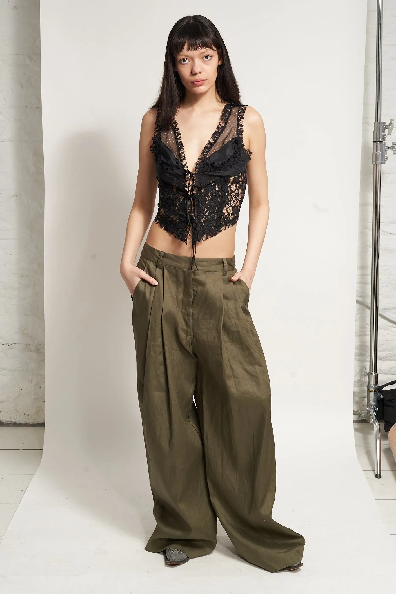 Roma Top - Black sold by Dana Foley NYC