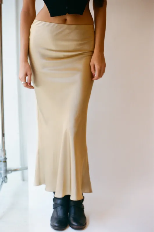 Betsy Skirt - Gold sold by Dana Foley NYC