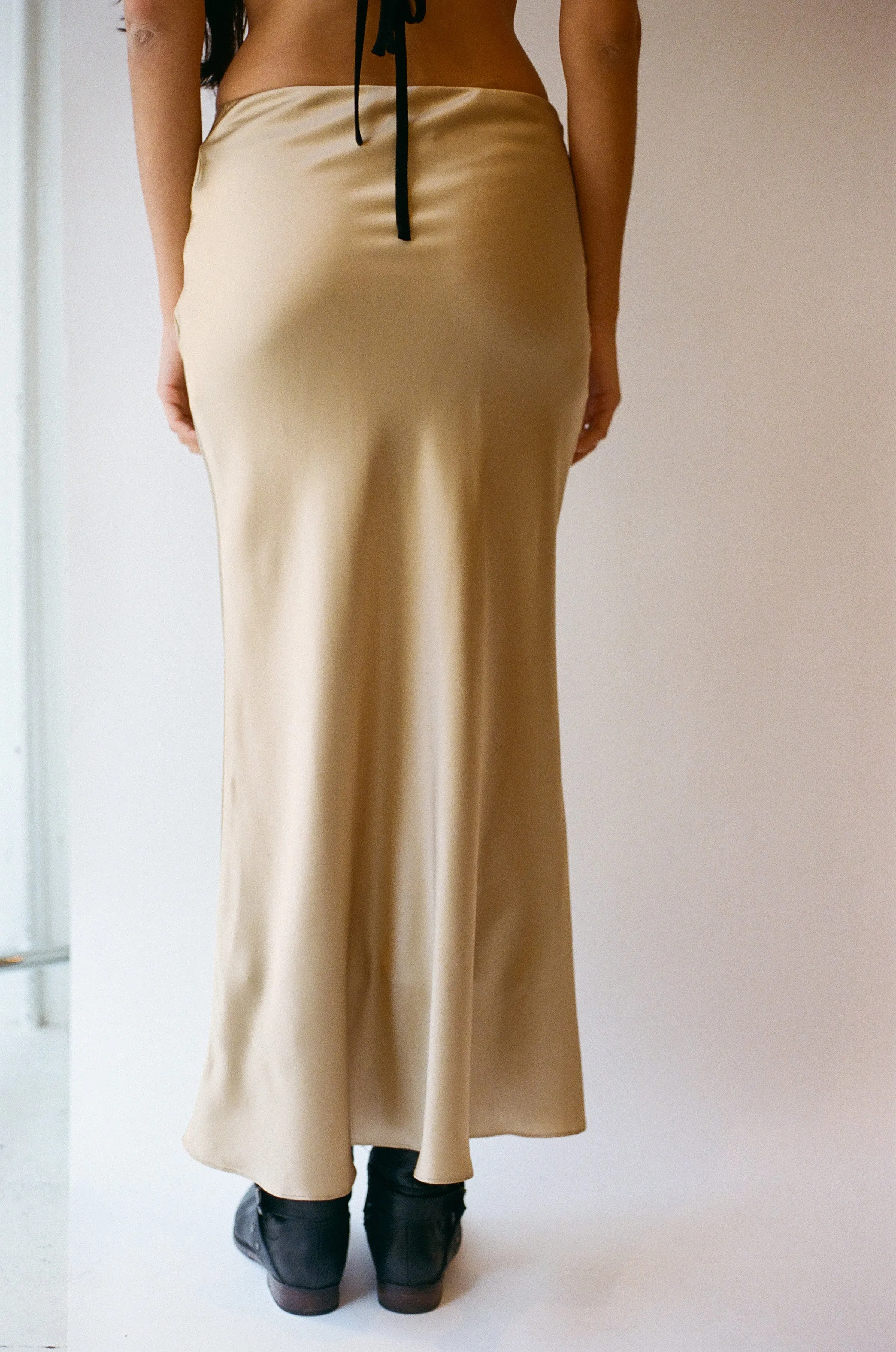 Betsy Skirt - Gold sold by Dana Foley NYC product image thumbnail 3