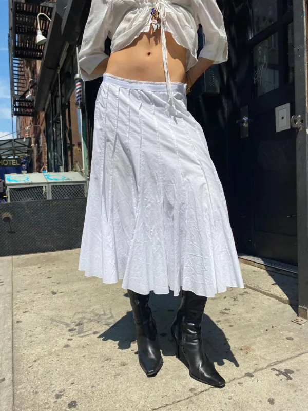 Picnic Pleat Skirt sold by Dana Foley NYC