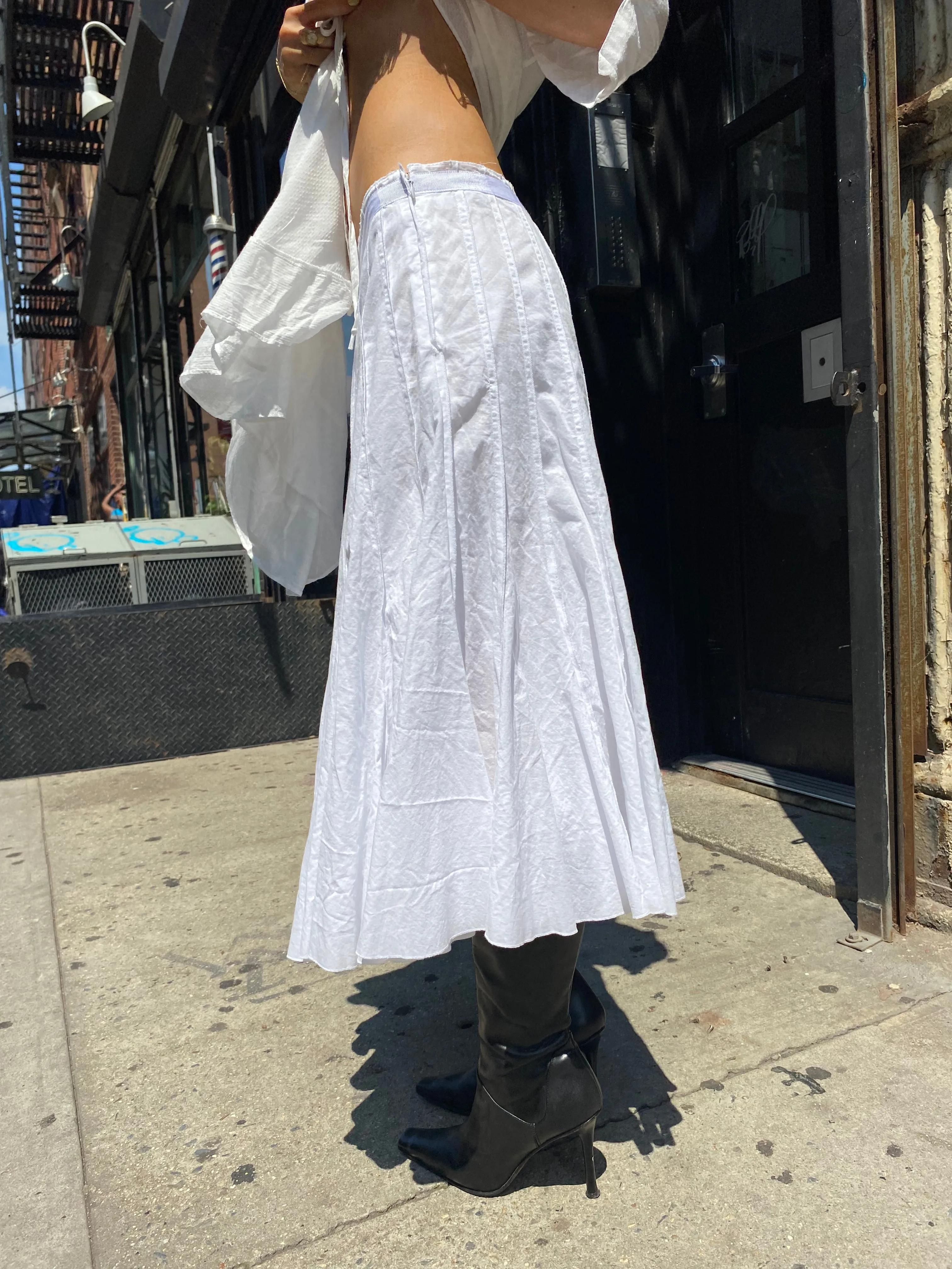 Picnic Pleat Skirt sold by Dana Foley NYC product image thumbnail 2