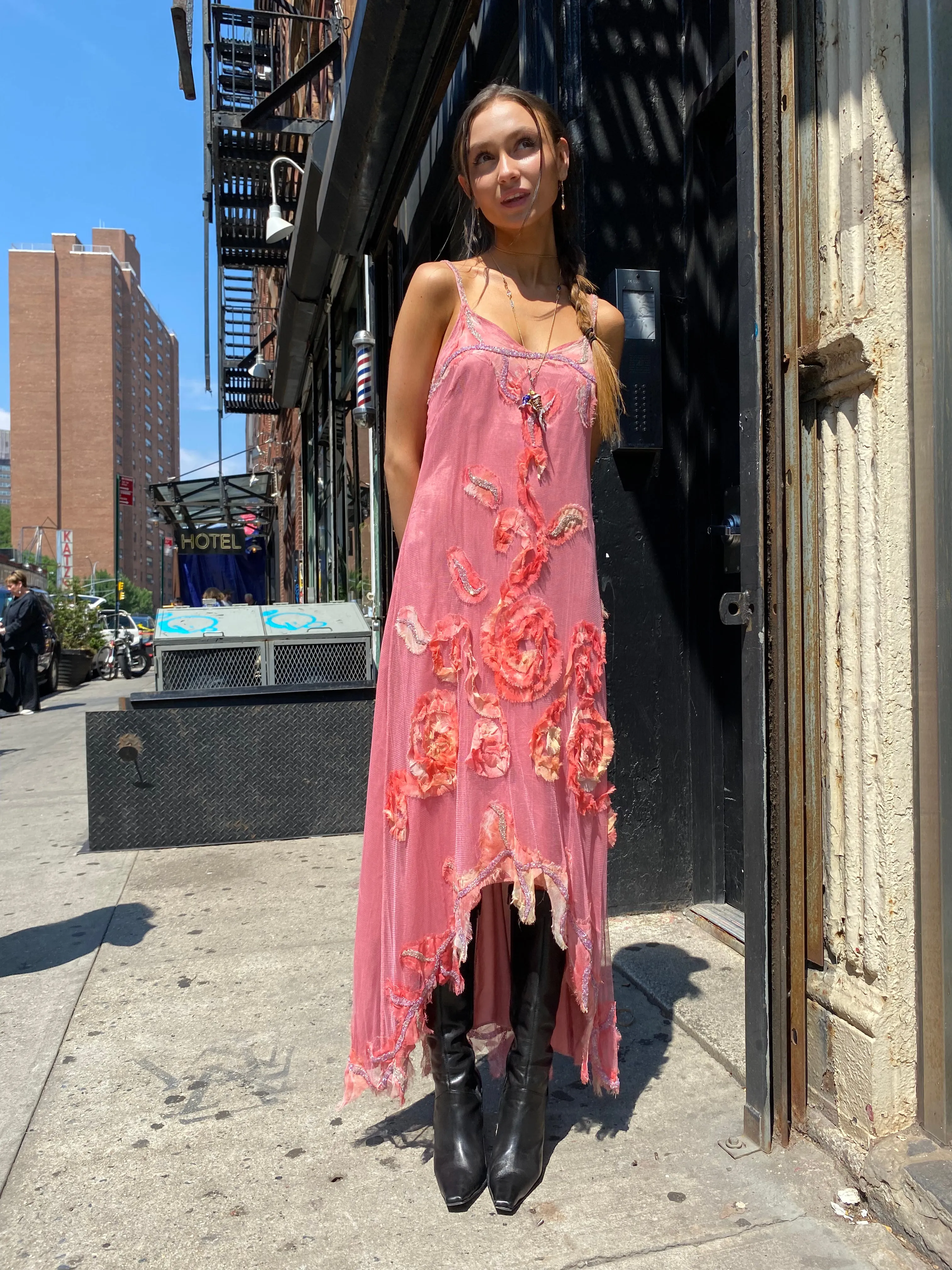 Applique Allure Dress sold by Dana Foley NYC product image thumbnail 5