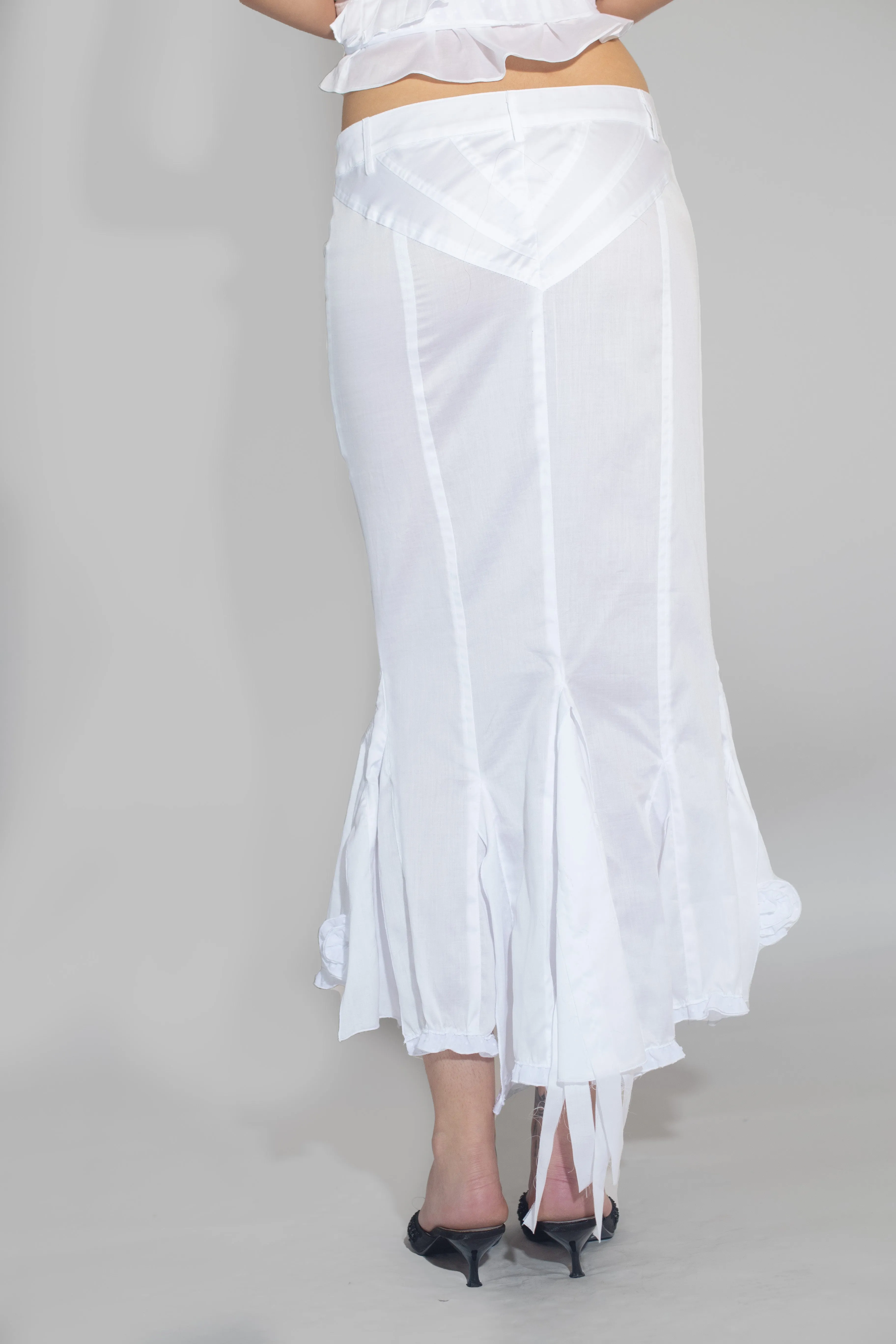 VonMal Skirt - White sold by Dana Foley NYC product image thumbnail 3
