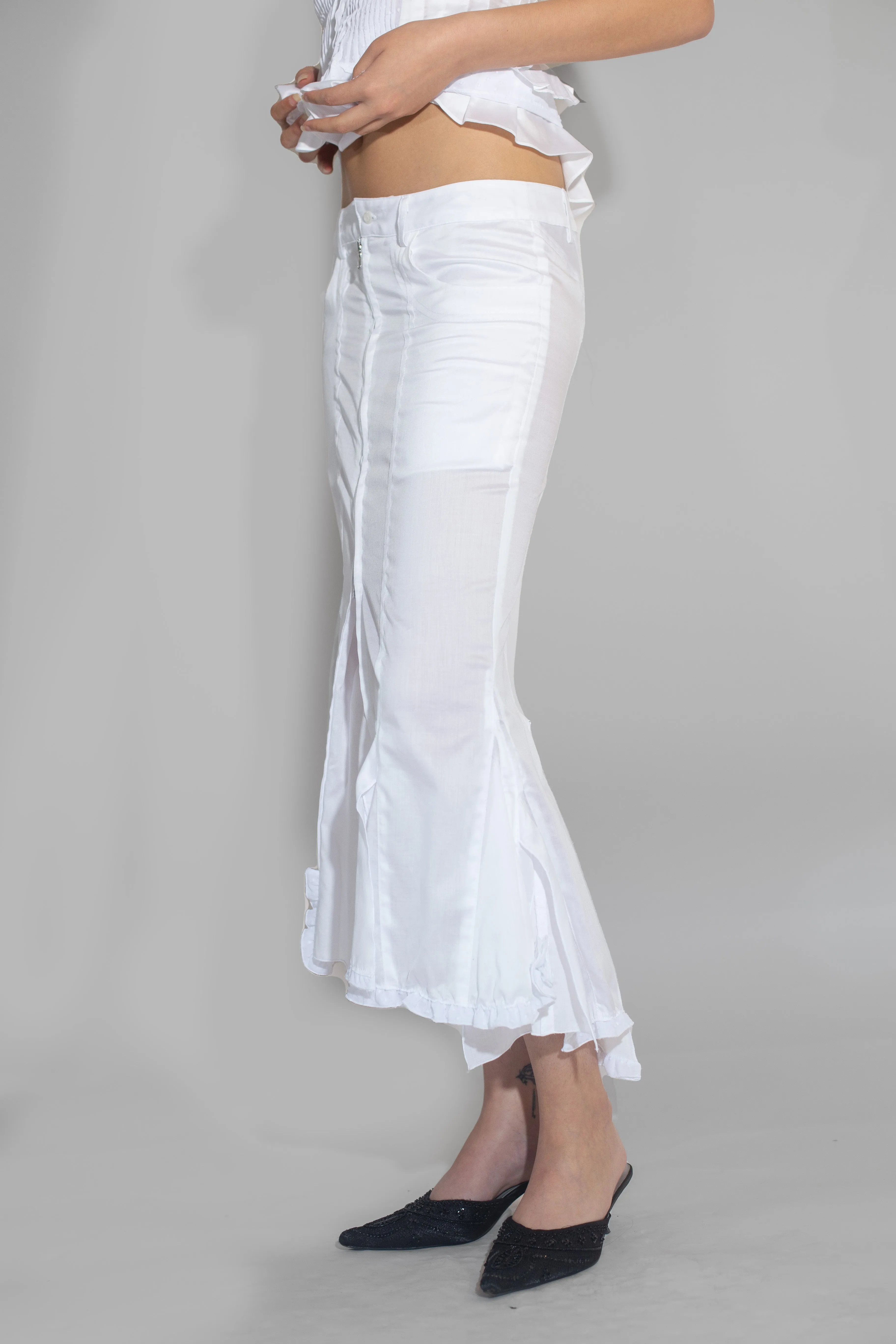 VonMal Skirt - White sold by Dana Foley NYC product image thumbnail 2