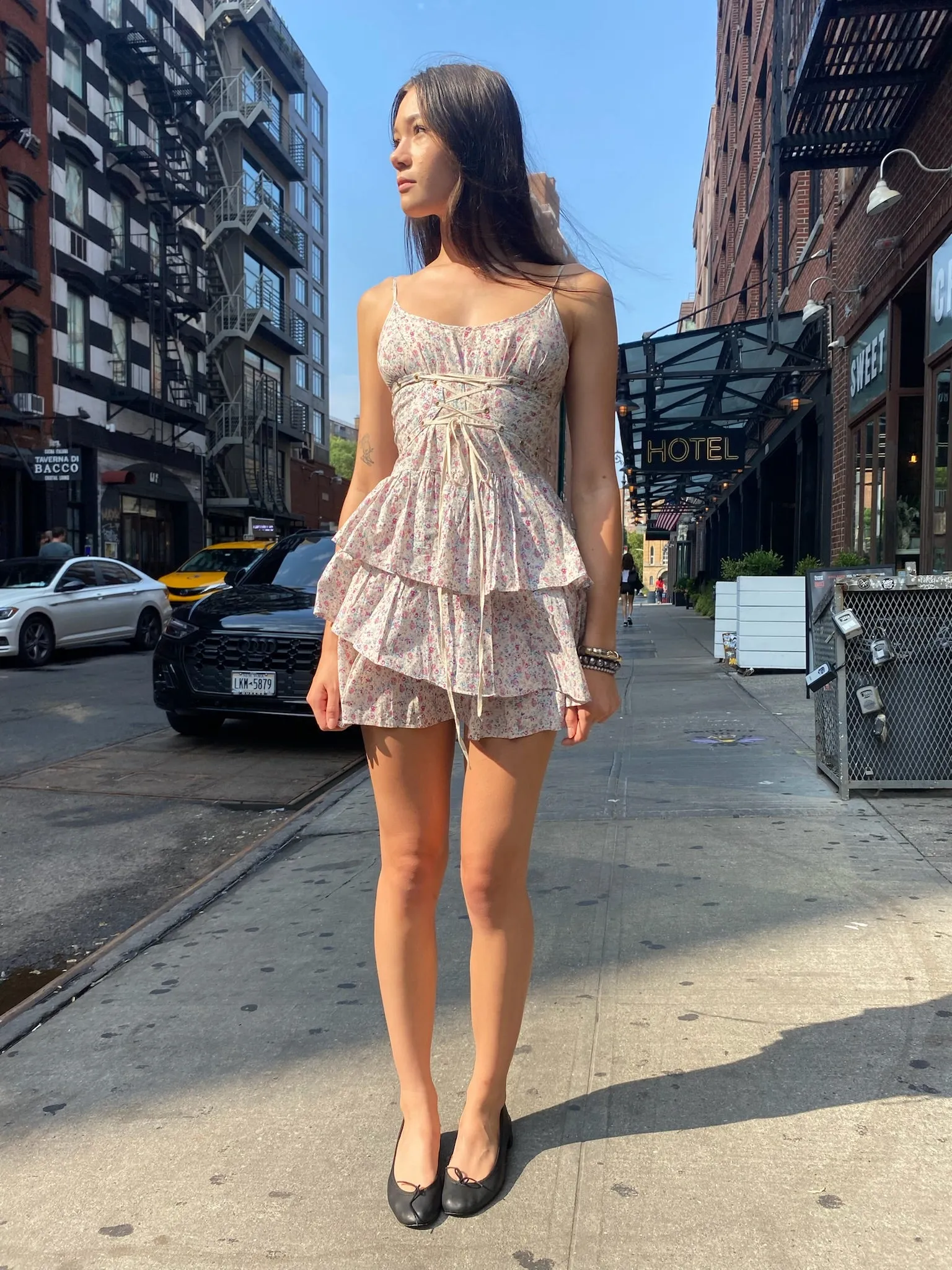 Laced Garden Dress sold by Dana Foley NYC product image thumbnail 2