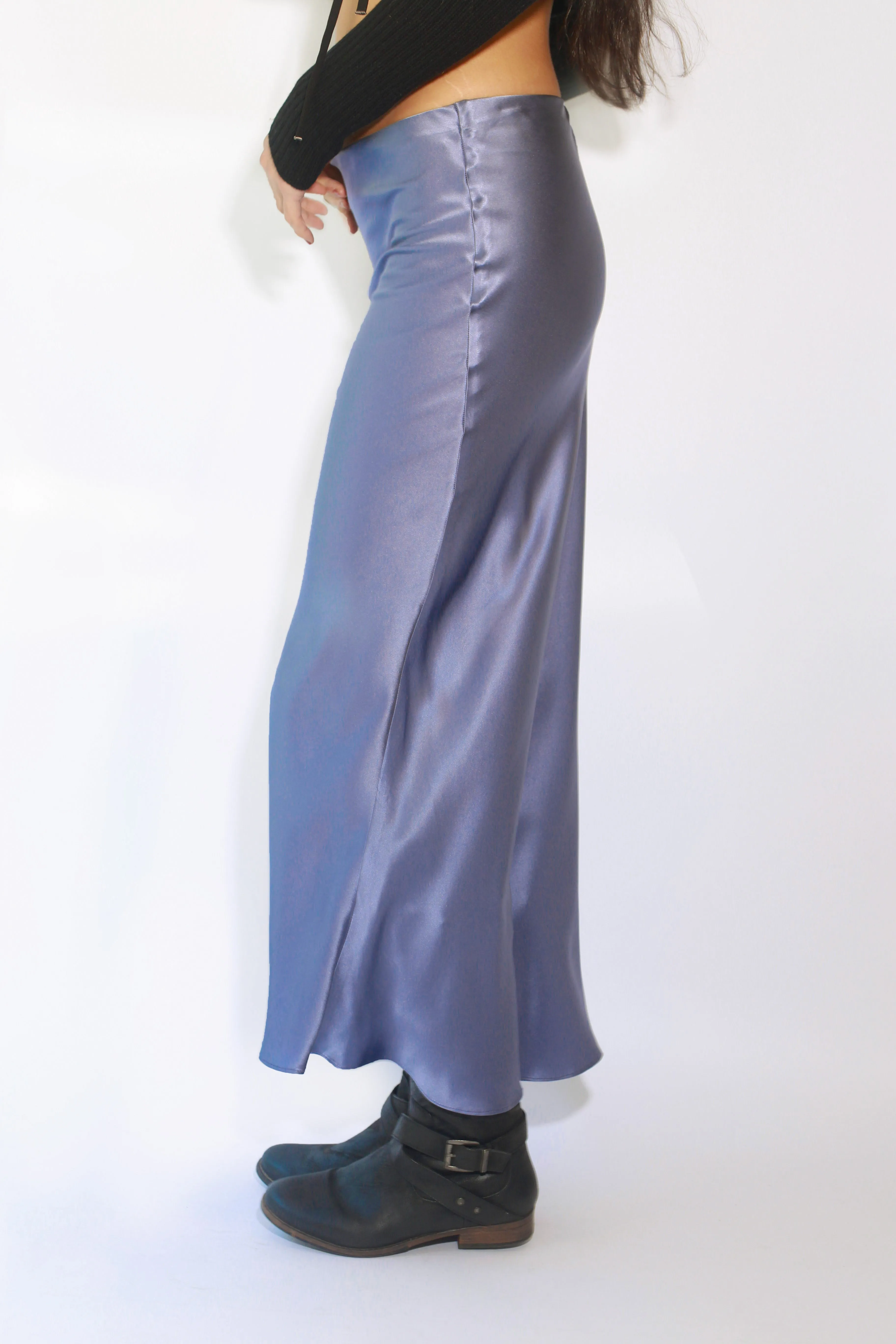 Betsy Skirt - Slate Blue sold by Dana Foley NYC product image thumbnail 2