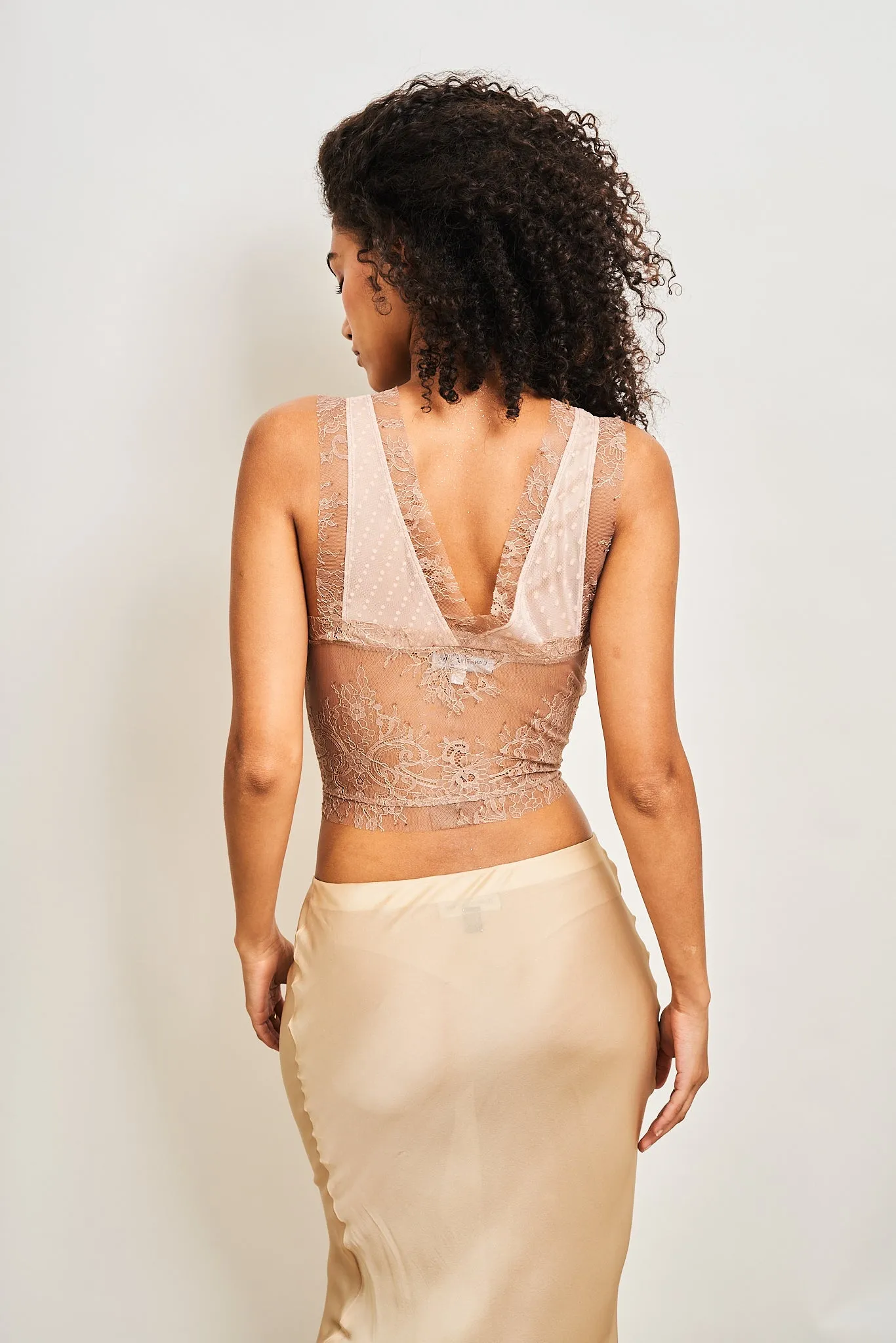 Roma Top - Nude sold by Dana Foley NYC product image thumbnail 3