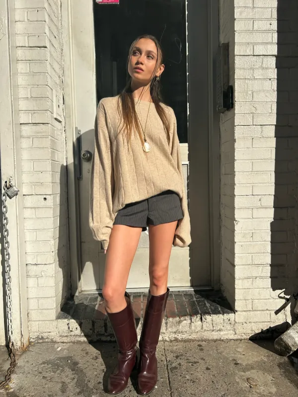 Braided Seam Sweater sold by Dana Foley NYC