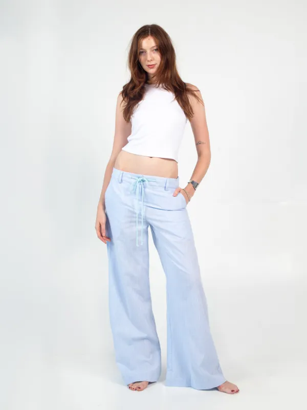 Pearl Pants - Blue sold by Dana Foley NYC