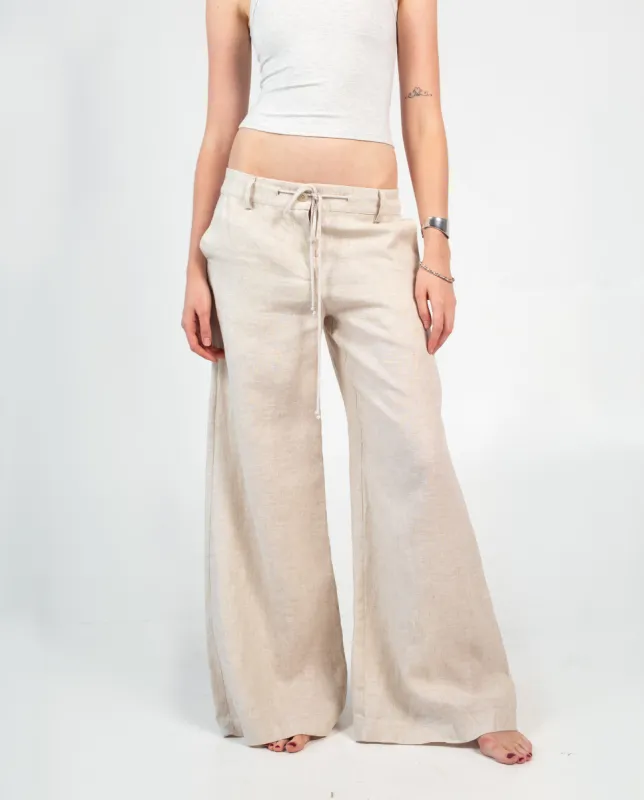 Pearl Pants - Beige sold by Dana Foley NYC