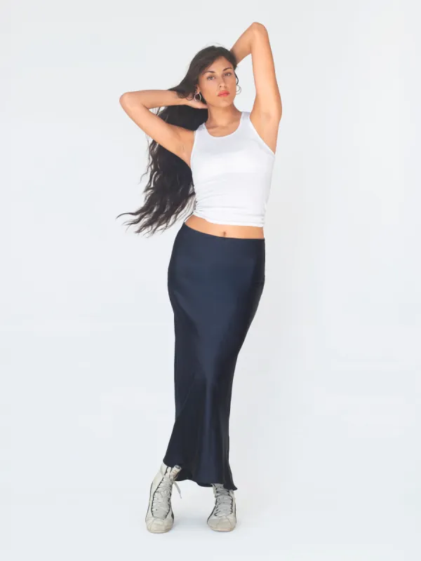 Betsy Skirt - Navy sold by Dana Foley NYC