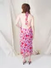 Helly Halter - Purple Floral sold by Dana Foley NYC