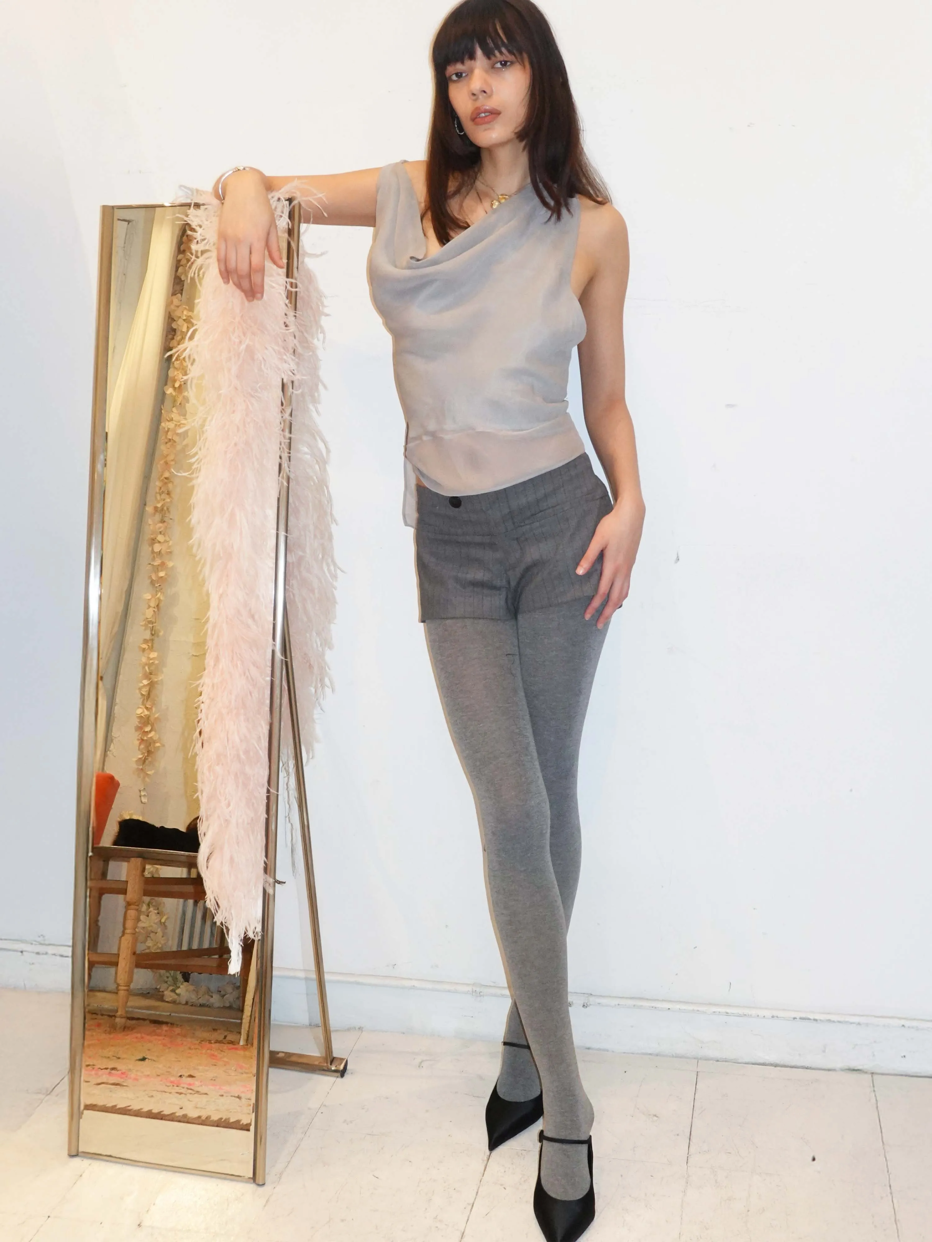 Margot Top - Silver sold by Dana Foley NYC