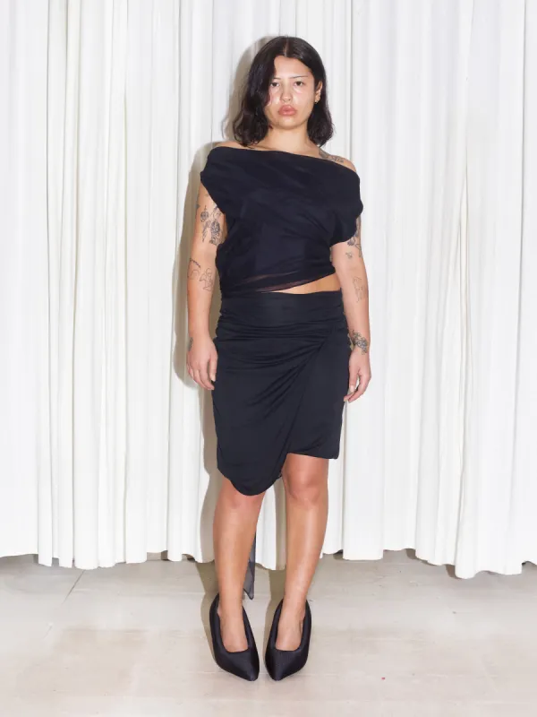 Maeve Skirt - Black sold by Dana Foley NYC