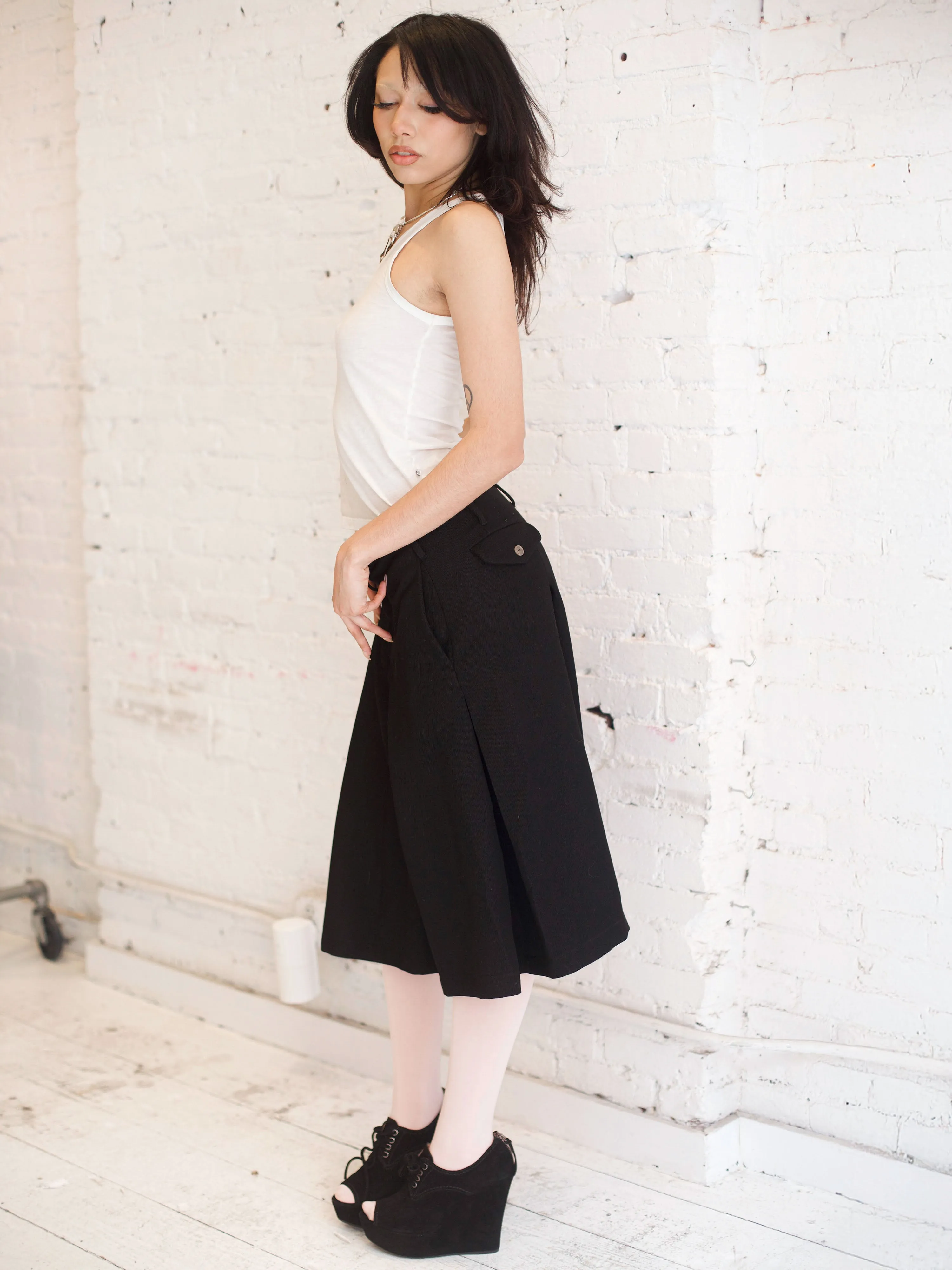 Amy Skirt - Black sold by Dana Foley NYC