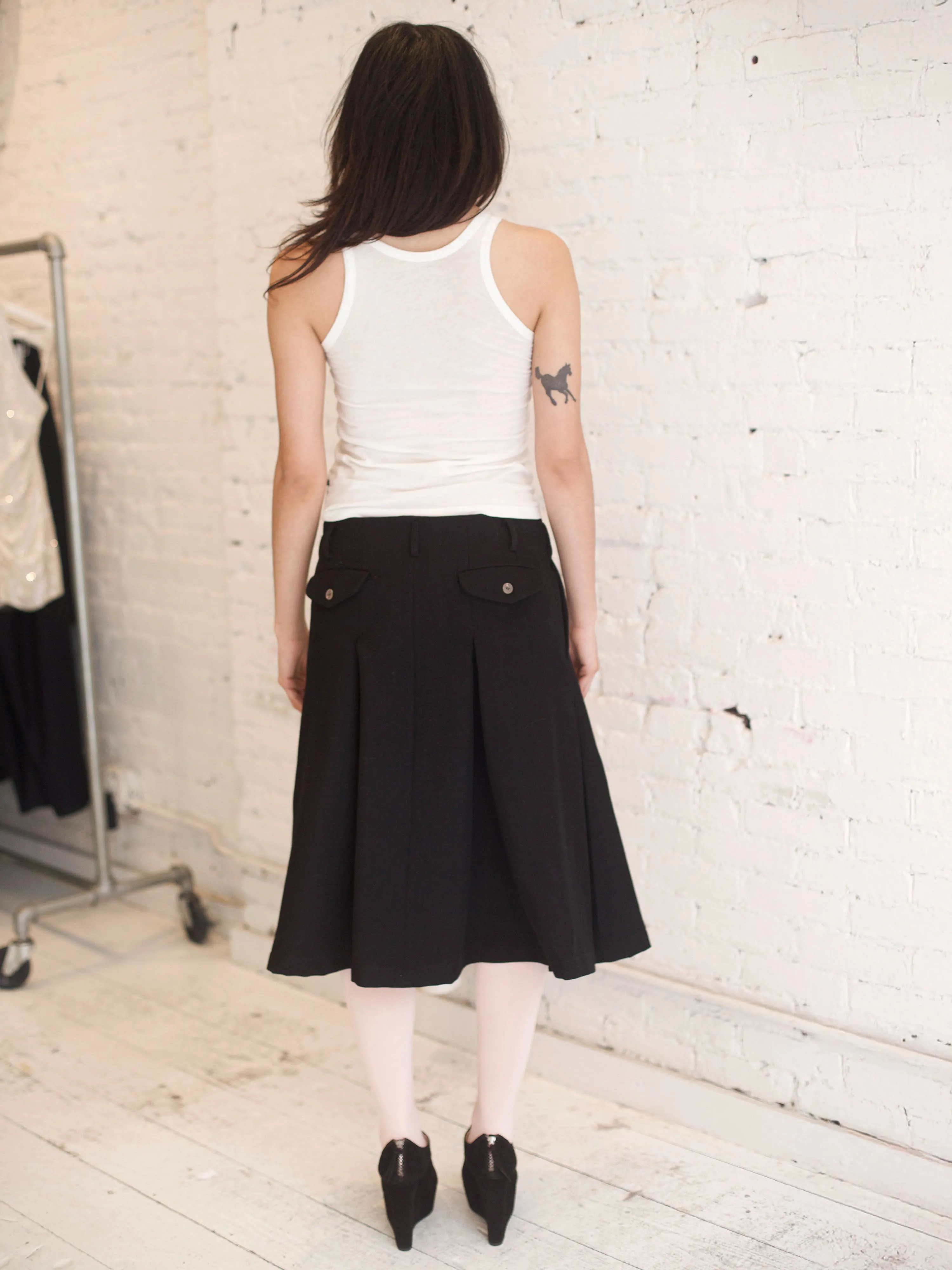 Amy Skirt - Black sold by Dana Foley NYC product image thumbnail 3