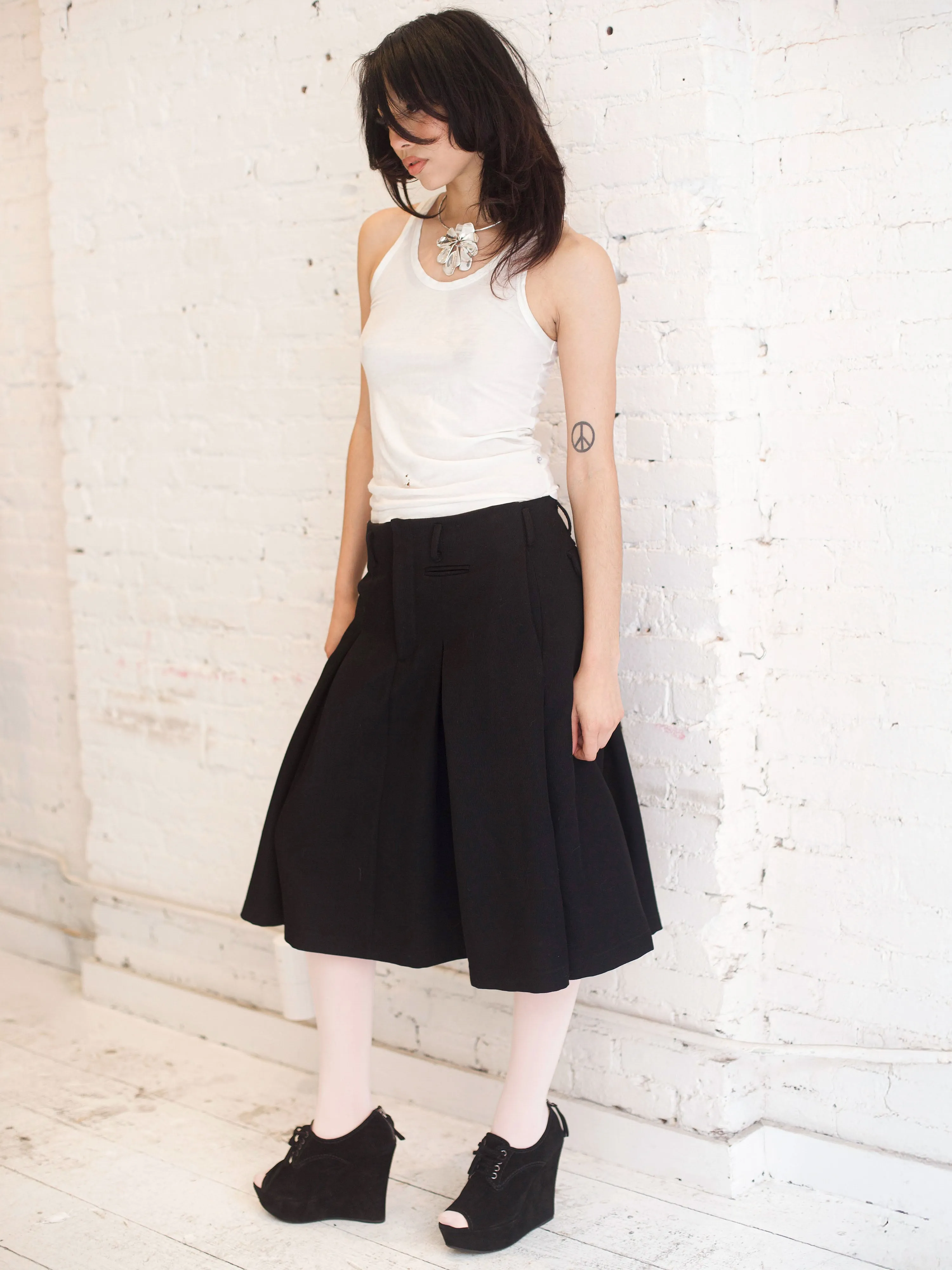Amy Skirt - Black sold by Dana Foley NYC product image thumbnail 4