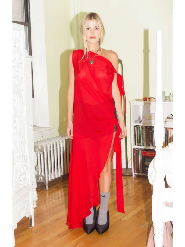 Susan Dress - Red sold by Dana Foley NYC
