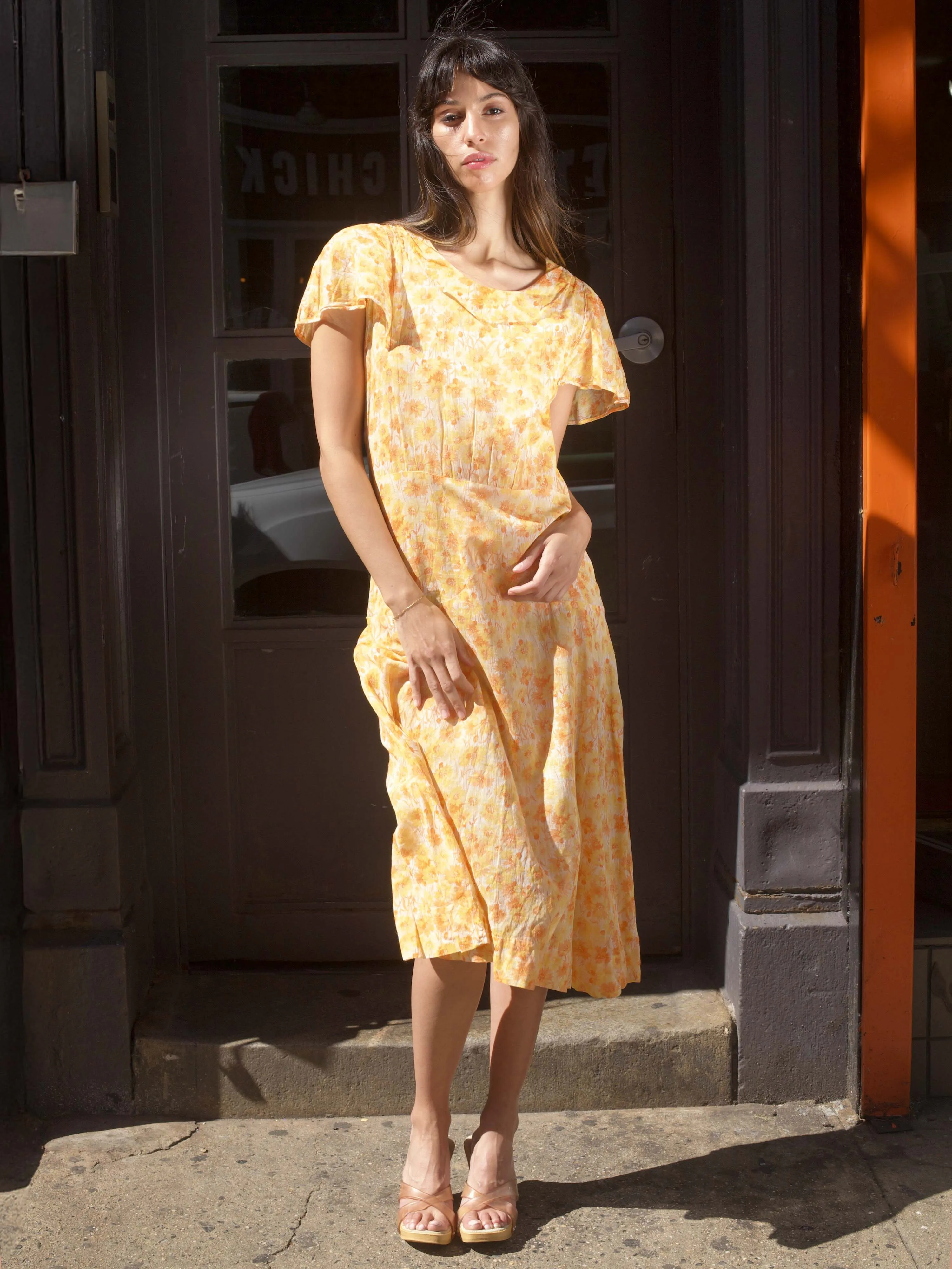 Clementine 1920's Cotton Dress sold by Dana Foley NYC product image thumbnail 4