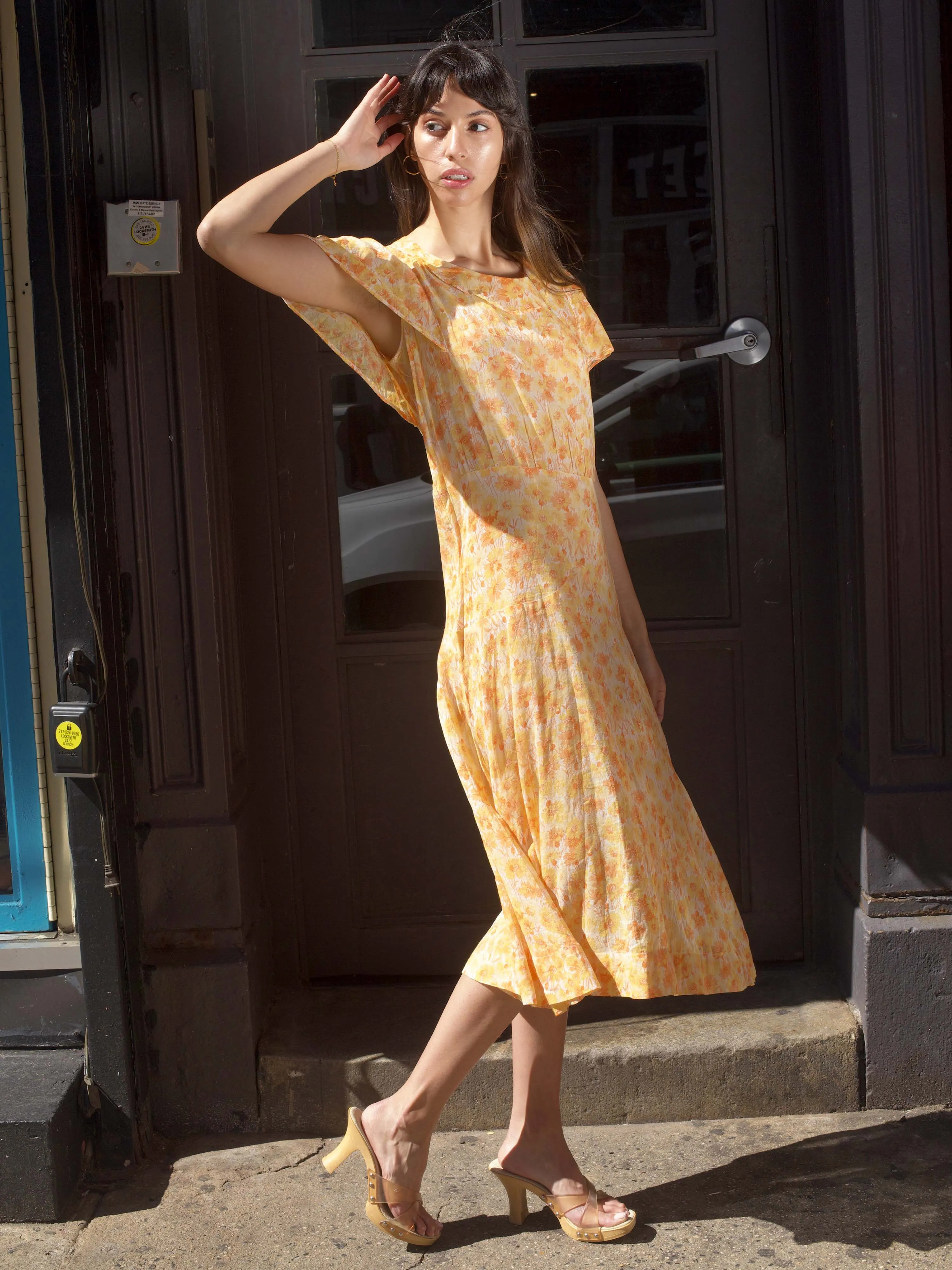Clementine 1920's Cotton Dress sold by Dana Foley NYC
