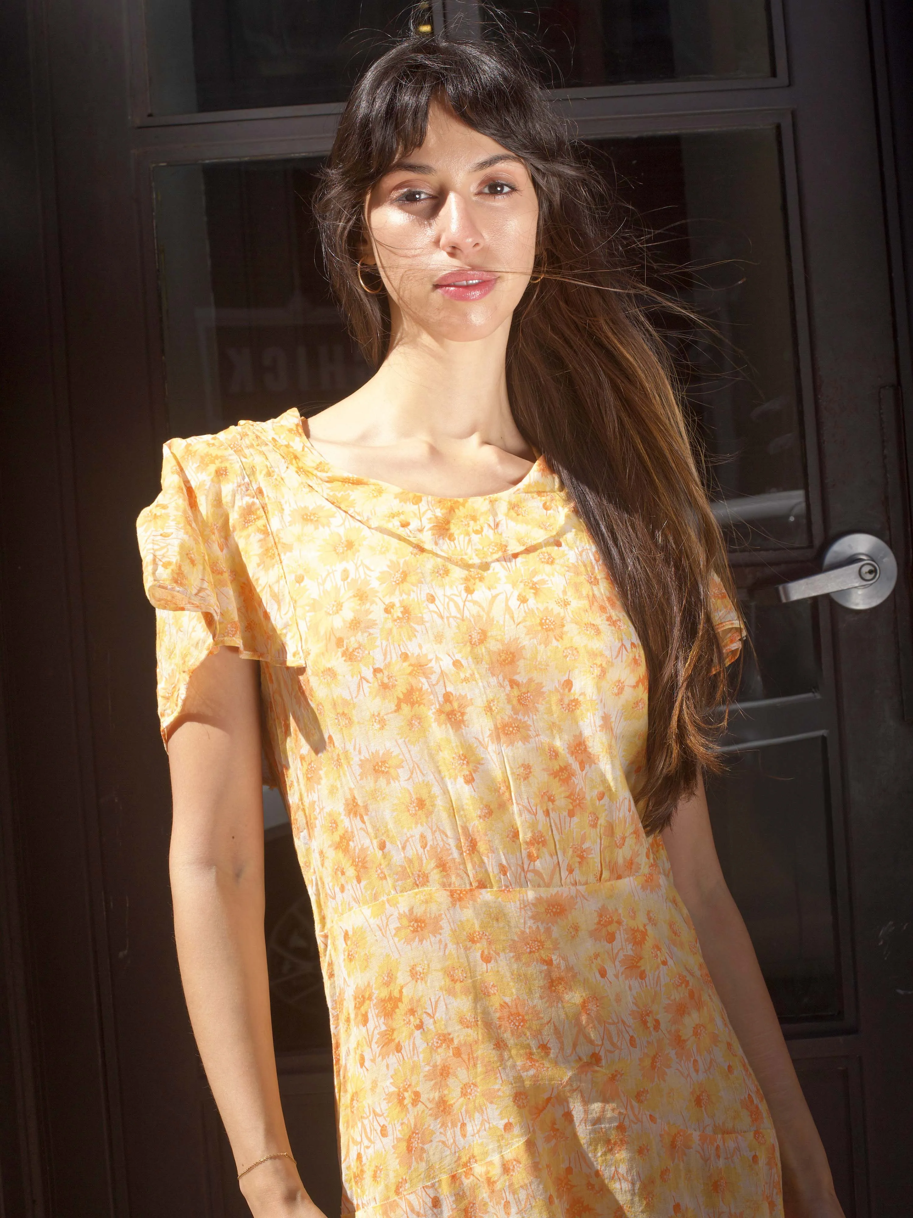 Clementine 1920's Cotton Dress sold by Dana Foley NYC product image thumbnail 3