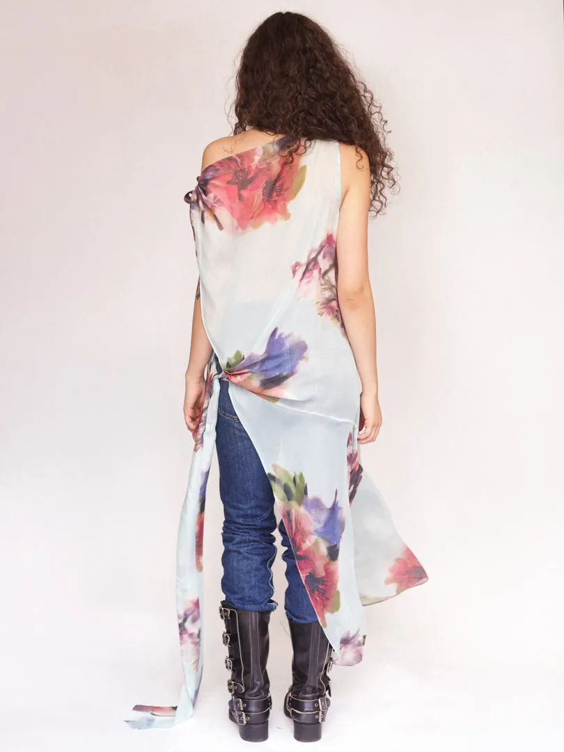 Susan Dress - Aqua Floral sold by Dana Foley NYC product image thumbnail 2