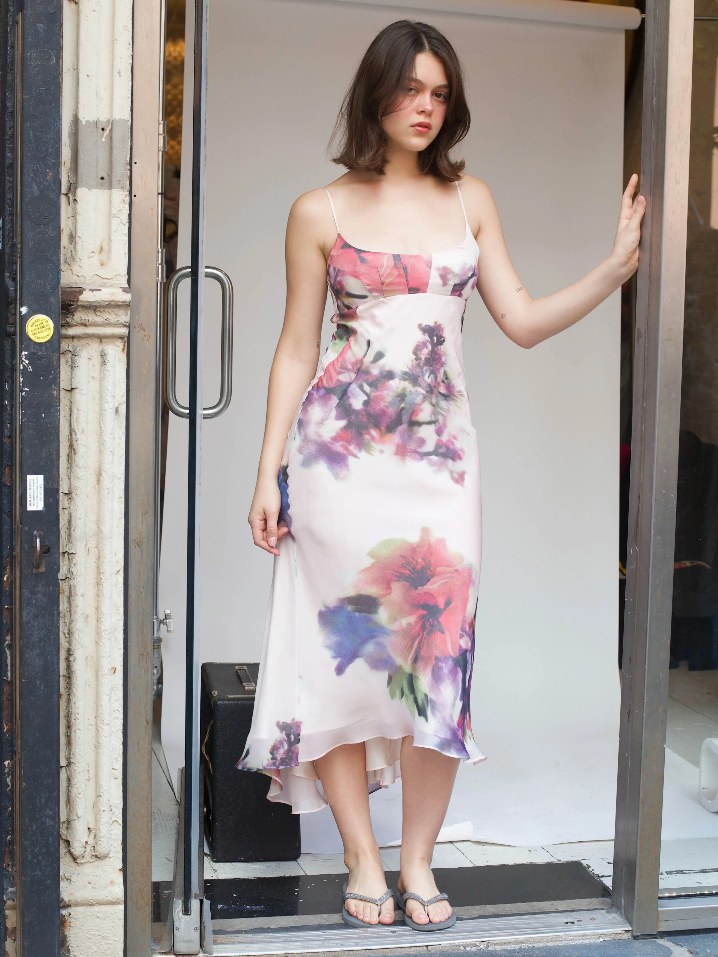 D&L Dress - Pink Floral sold by Dana Foley NYC