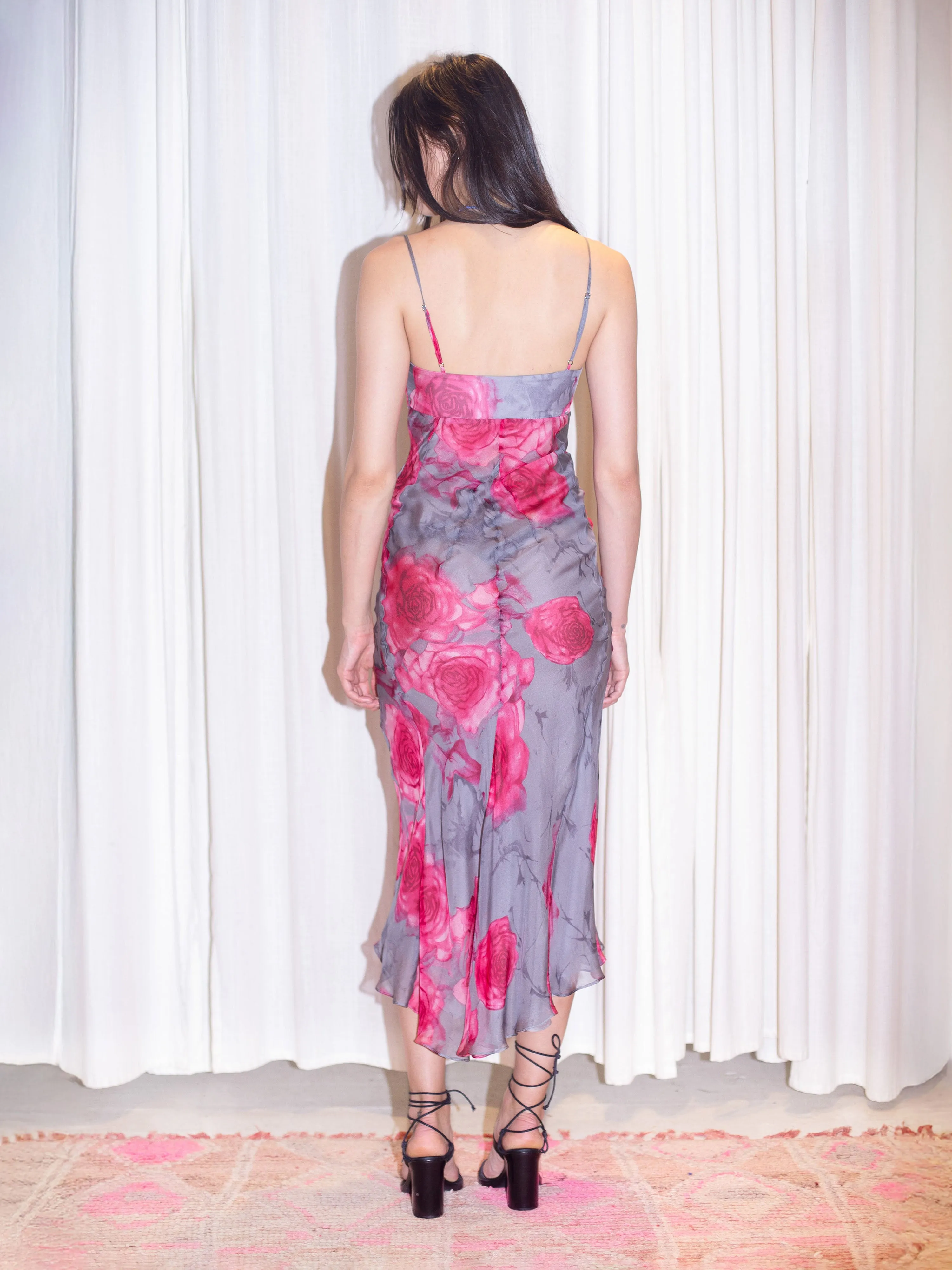 D&L Dress - Gray Rose sold by Dana Foley NYC product image thumbnail 2