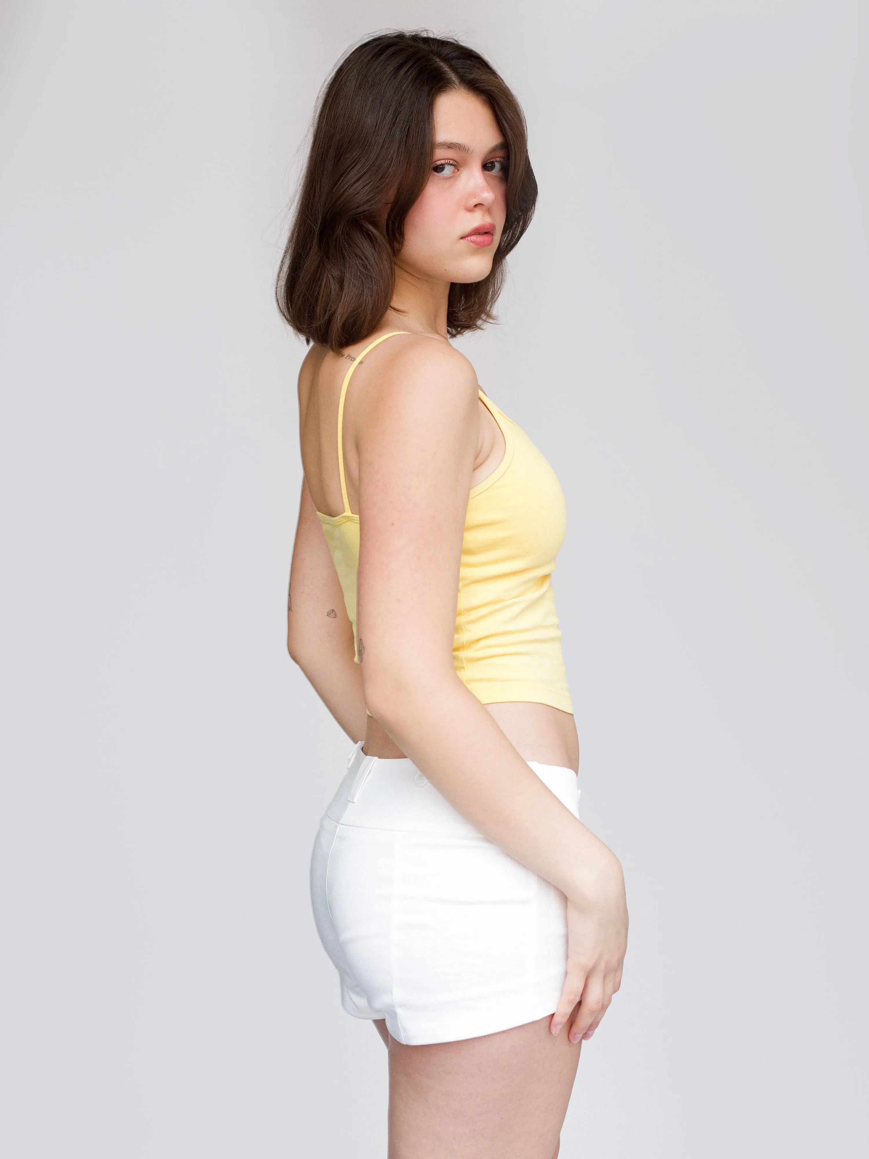 Lily Shorts - White sold by Dana Foley NYC product image thumbnail 5
