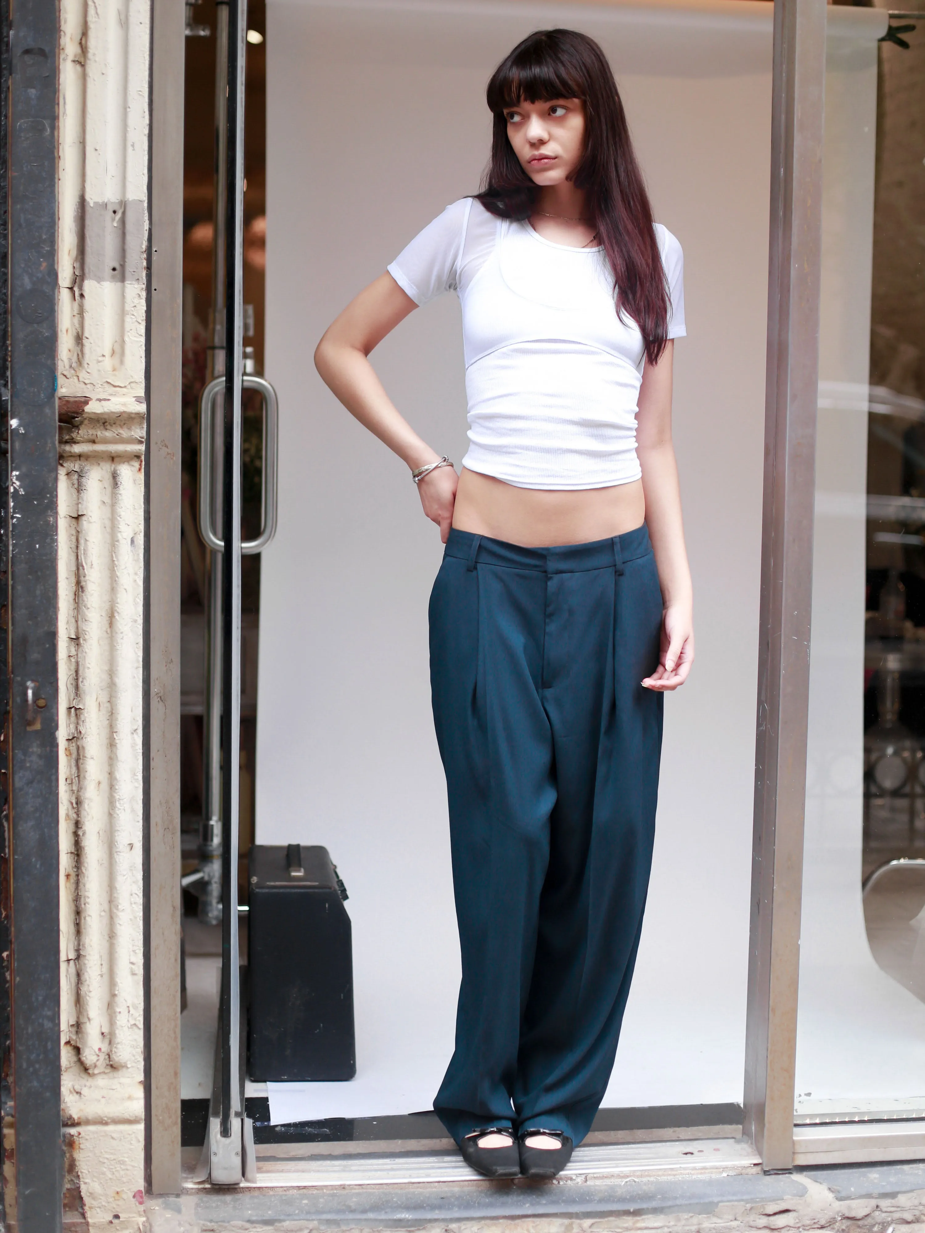 Perfect Men's Pants - Dark Teal sold by Dana Foley NYC product image thumbnail 4