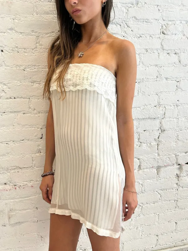 Vintage Romantic Tube Dress sold by Dana Foley NYC