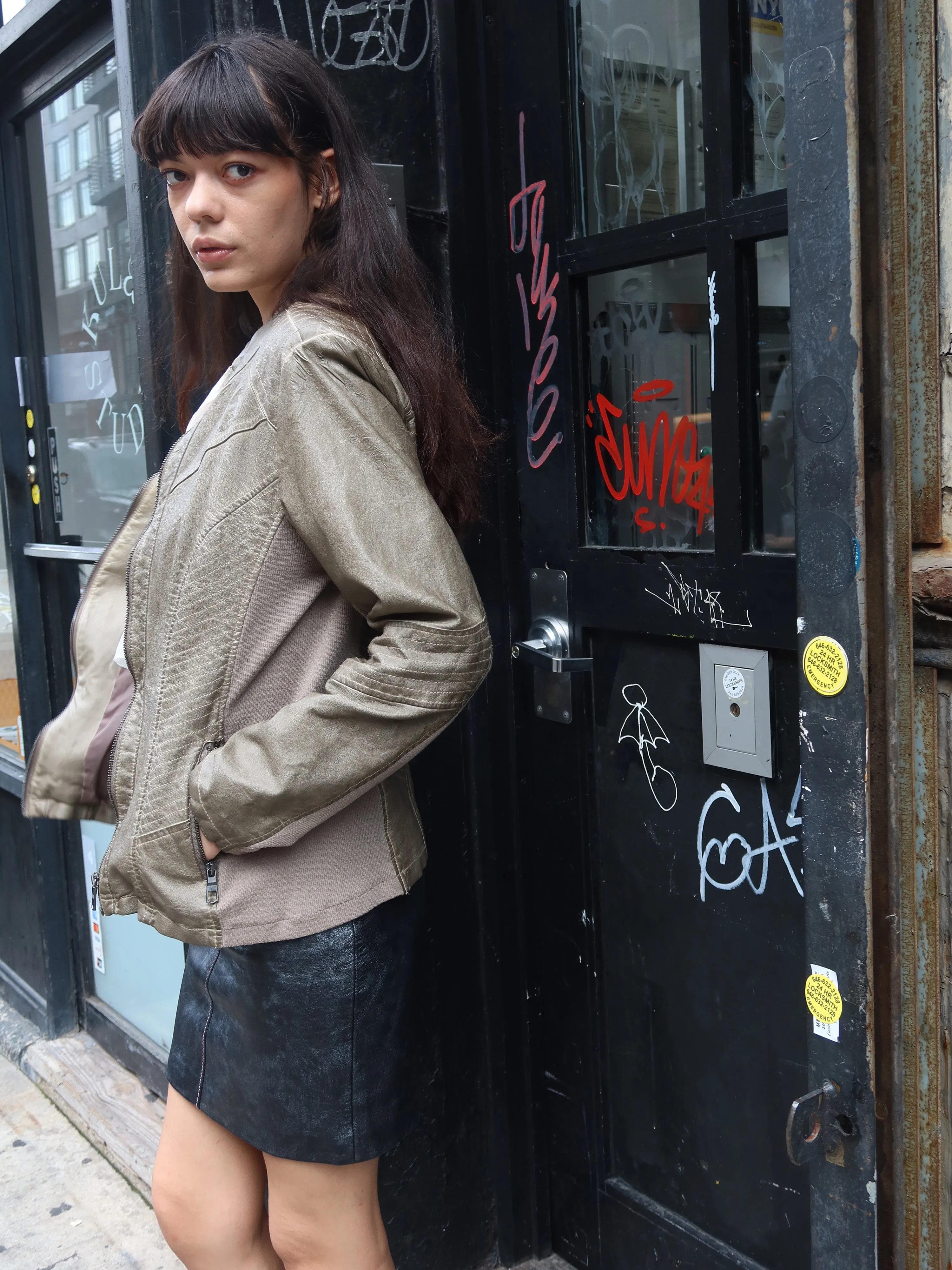 Vintage Moto Jacket sold by Dana Foley NYC product image thumbnail 4