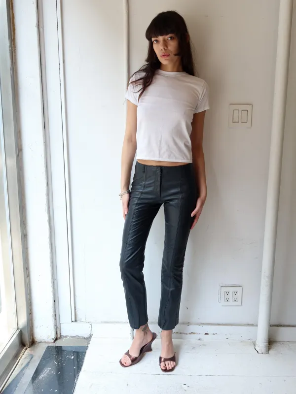 Vintage Leather Biker Pants sold by Dana Foley NYC