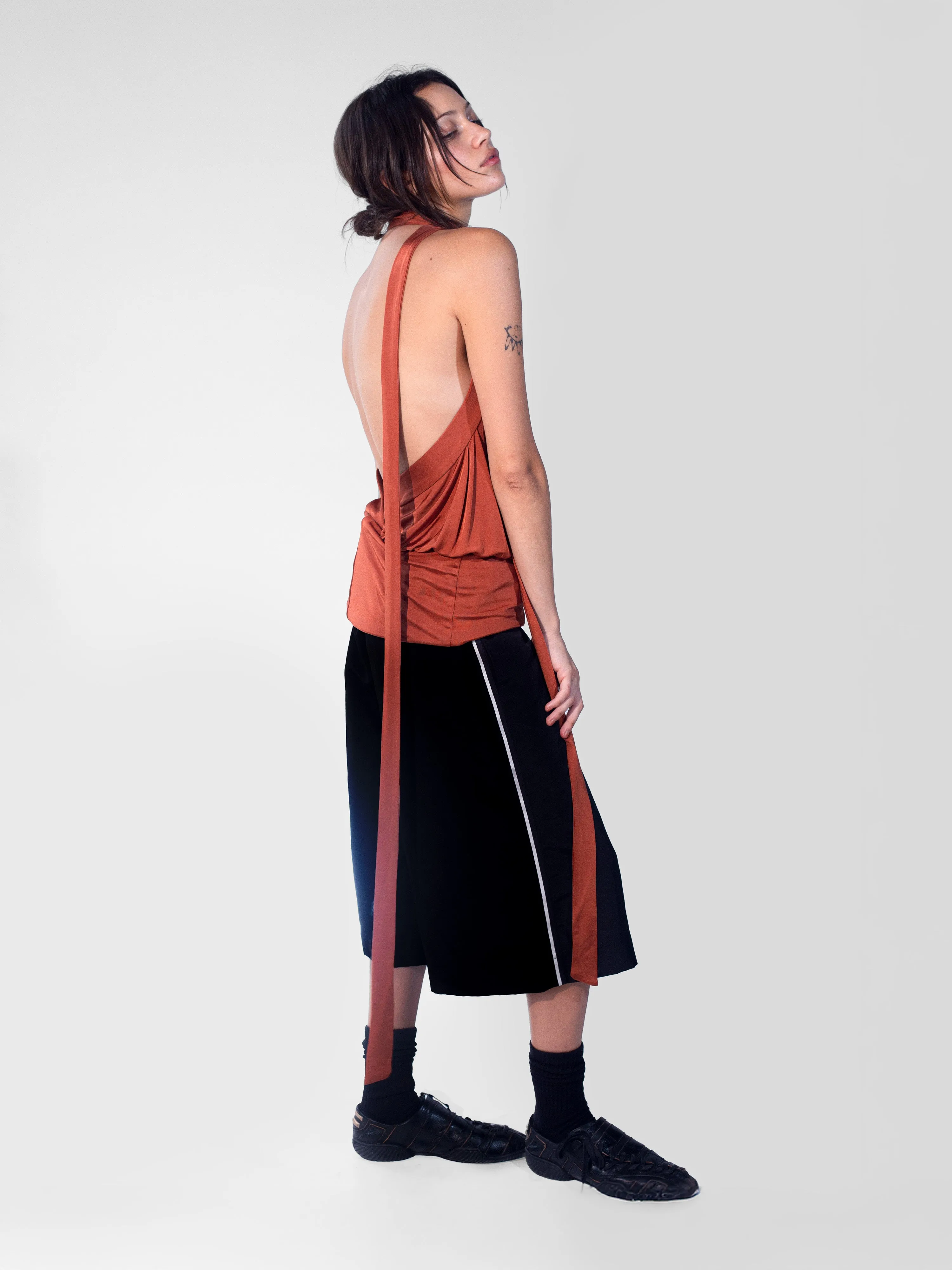 Alyssa Top - Rust sold by Dana Foley NYC product image thumbnail 3