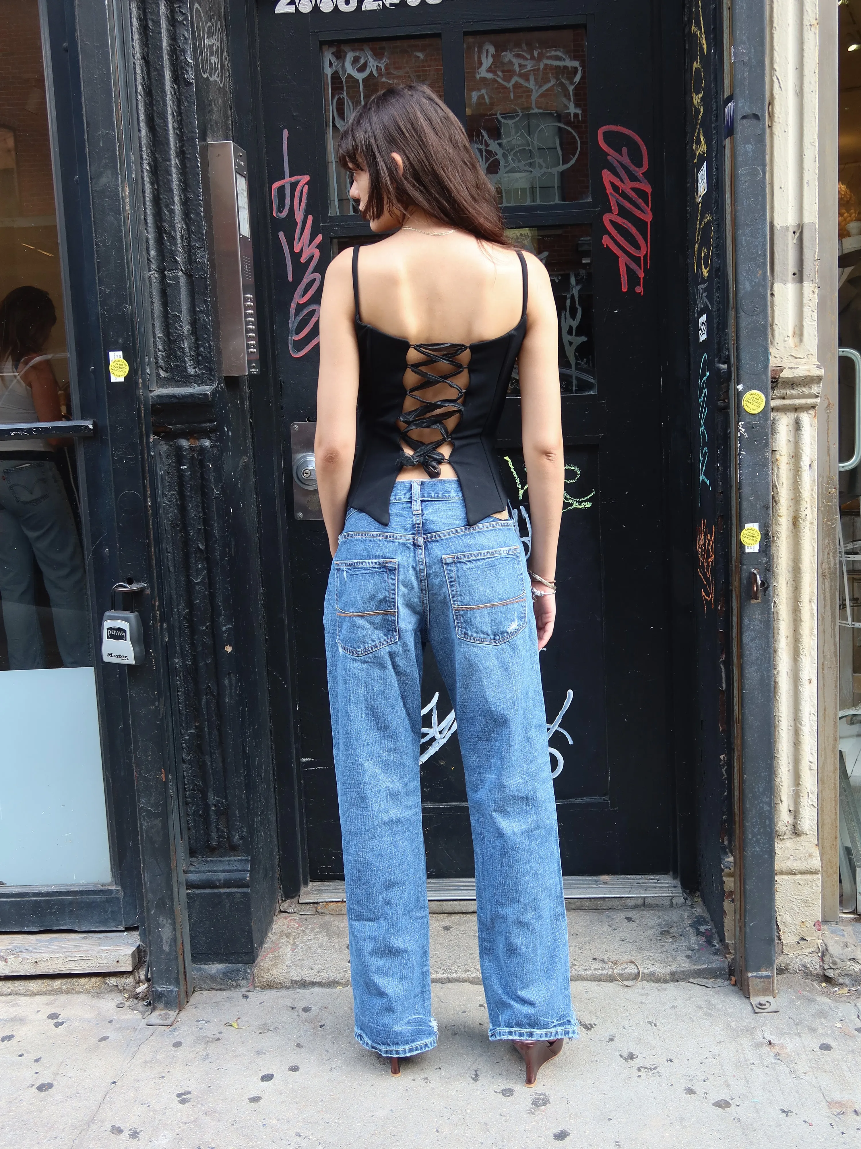 Vintage Abercrombie & Fitch Denim sold by Dana Foley NYC product image thumbnail 2