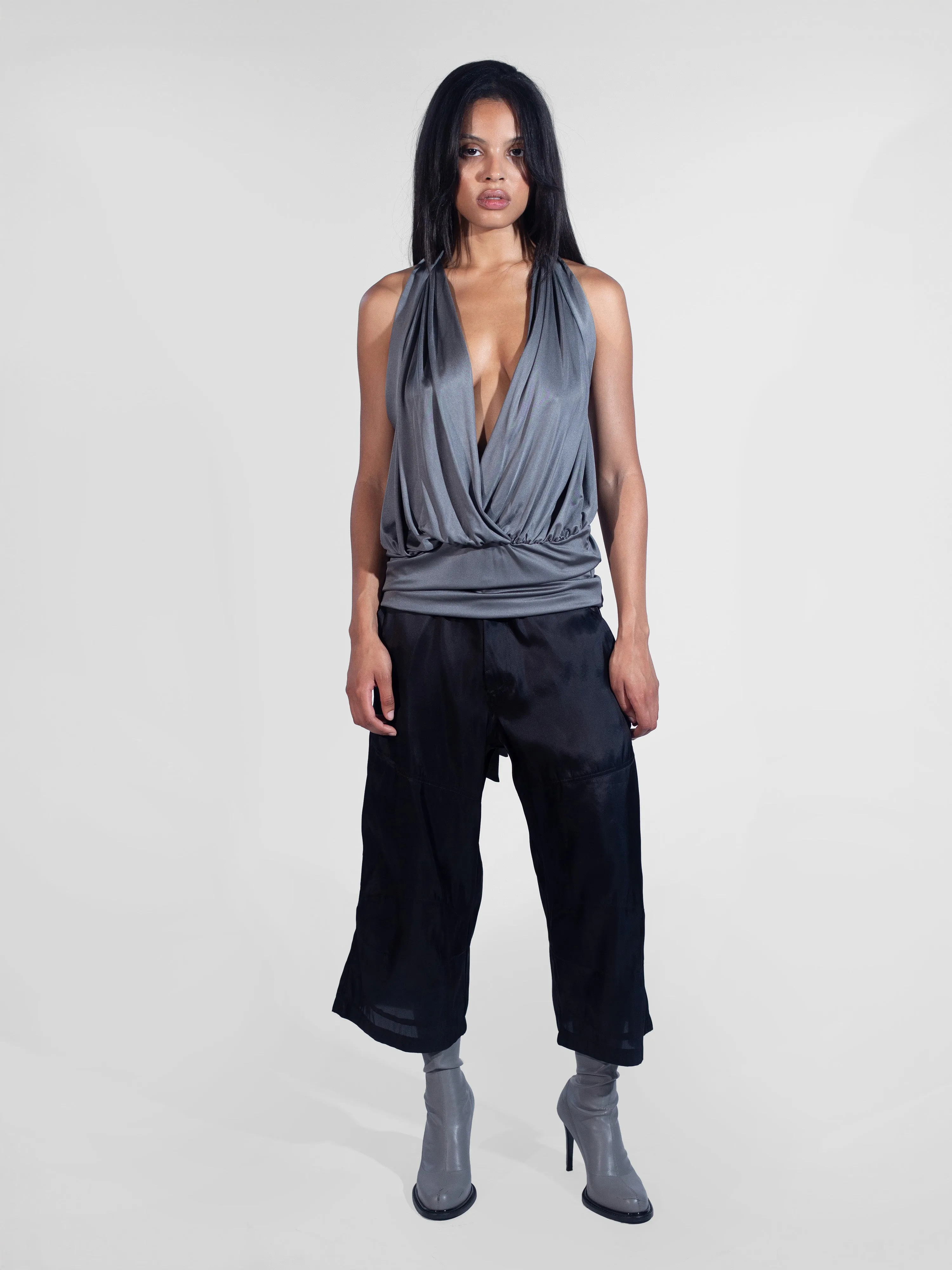 Alyssa Top - Slate Gray sold by Dana Foley NYC