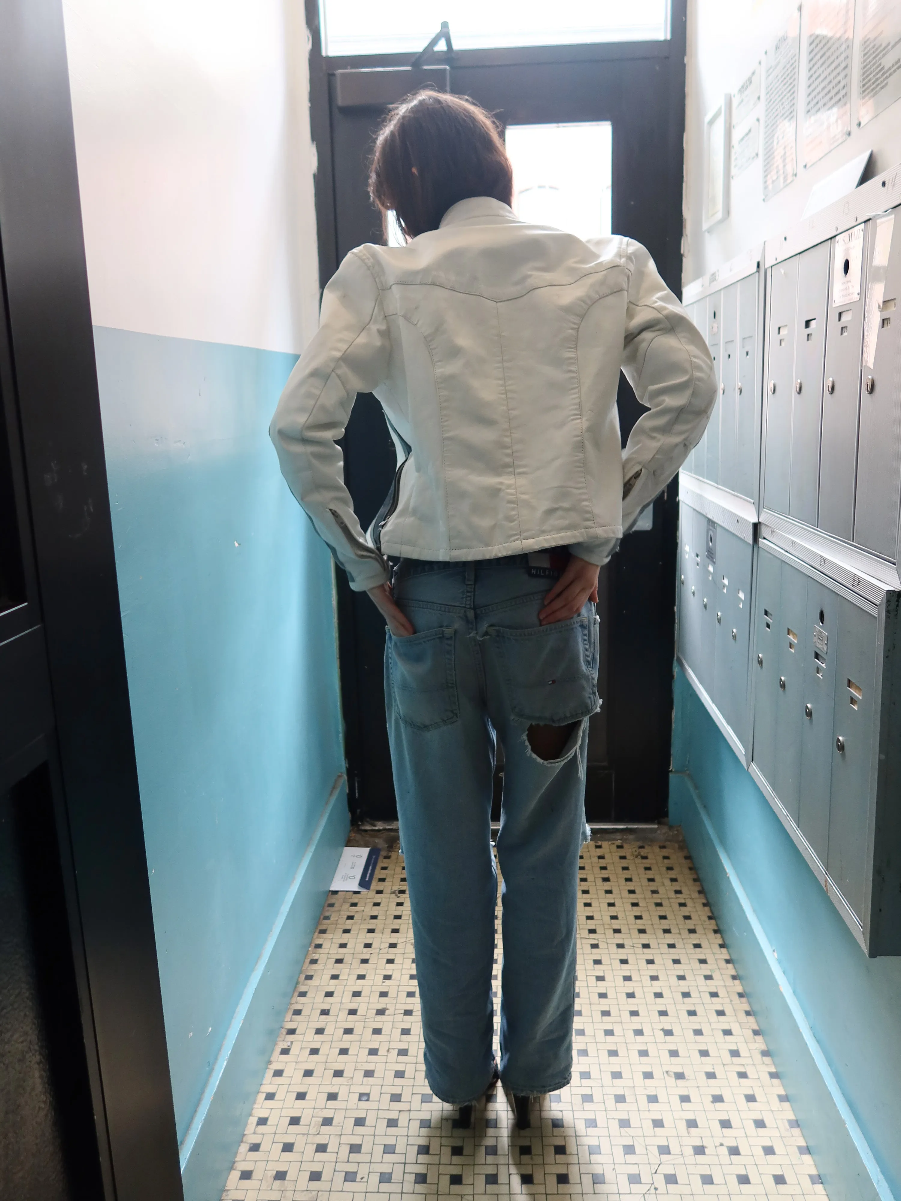 Vintage Racing Moto Jacket sold by Dana Foley NYC product image thumbnail 3