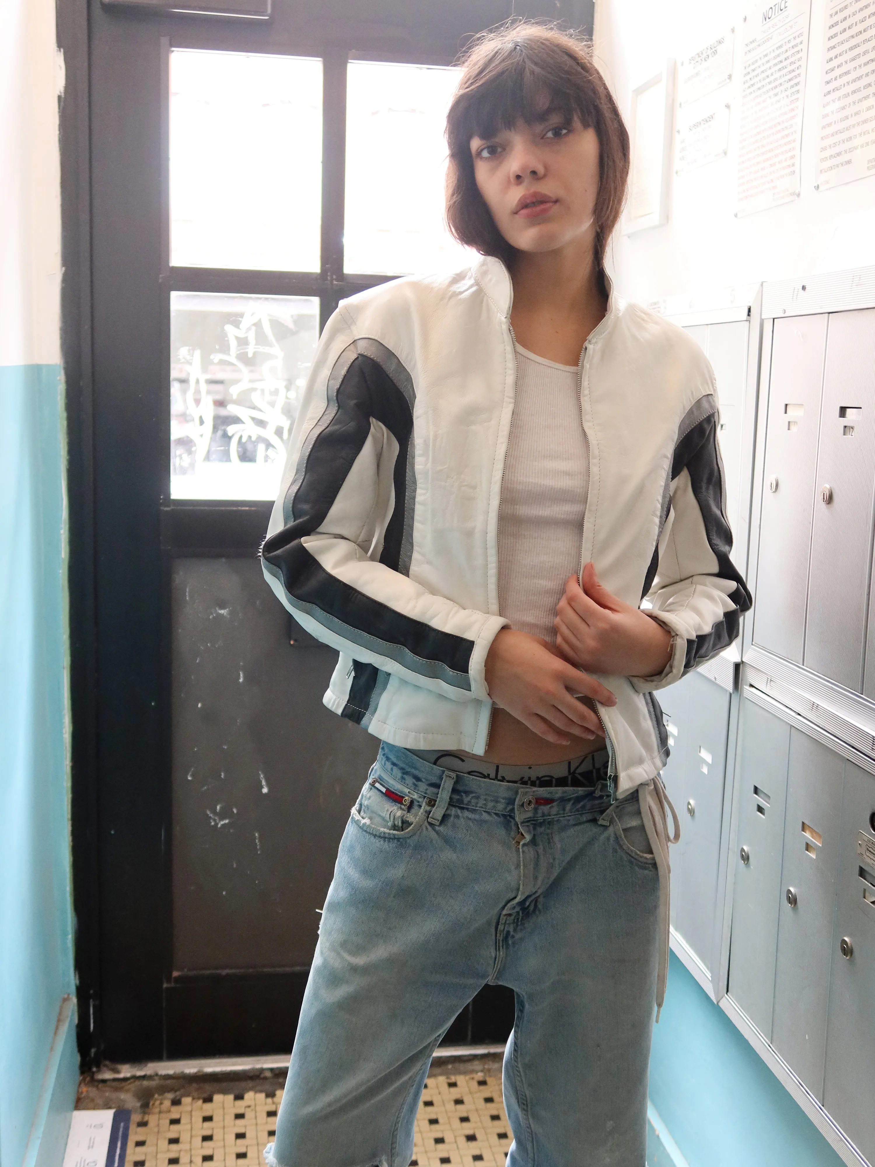 Vintage Racing Moto Jacket sold by Dana Foley NYC product image thumbnail 4