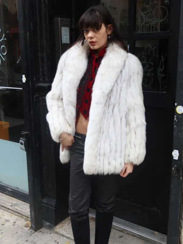Vintage Fox Fur Coat sold by Dana Foley NYC