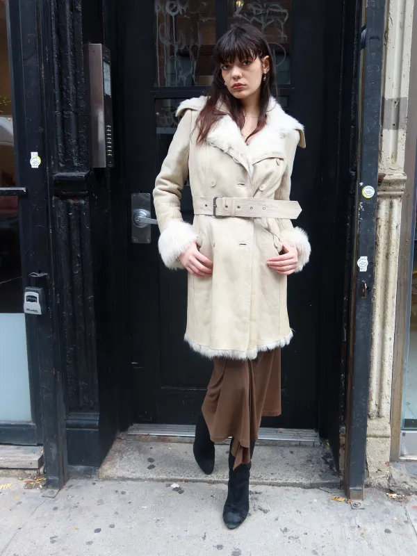 Vintage Italian Lambskin Coat sold by Dana Foley NYC