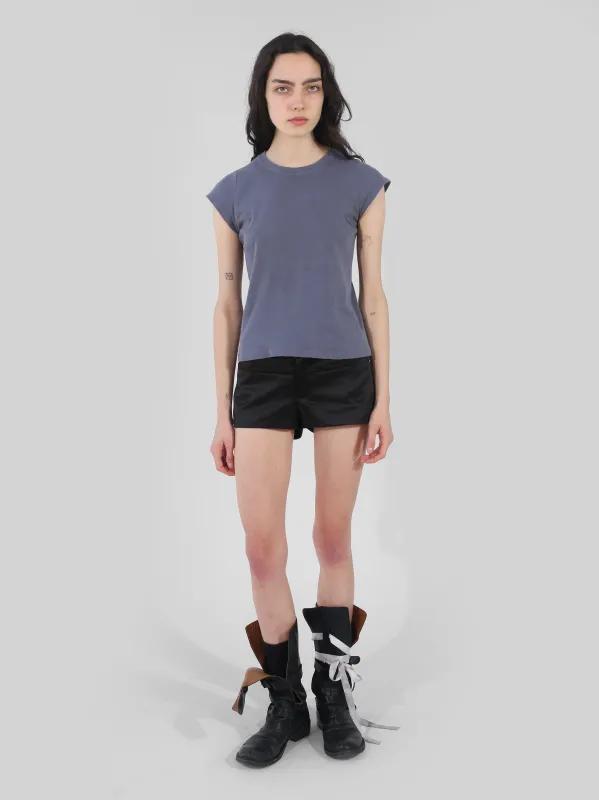 Lily Shorts - Black Satin sold by Dana Foley NYC