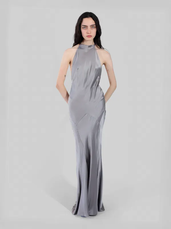 Hollywood Gown - Silver sold by Dana Foley NYC